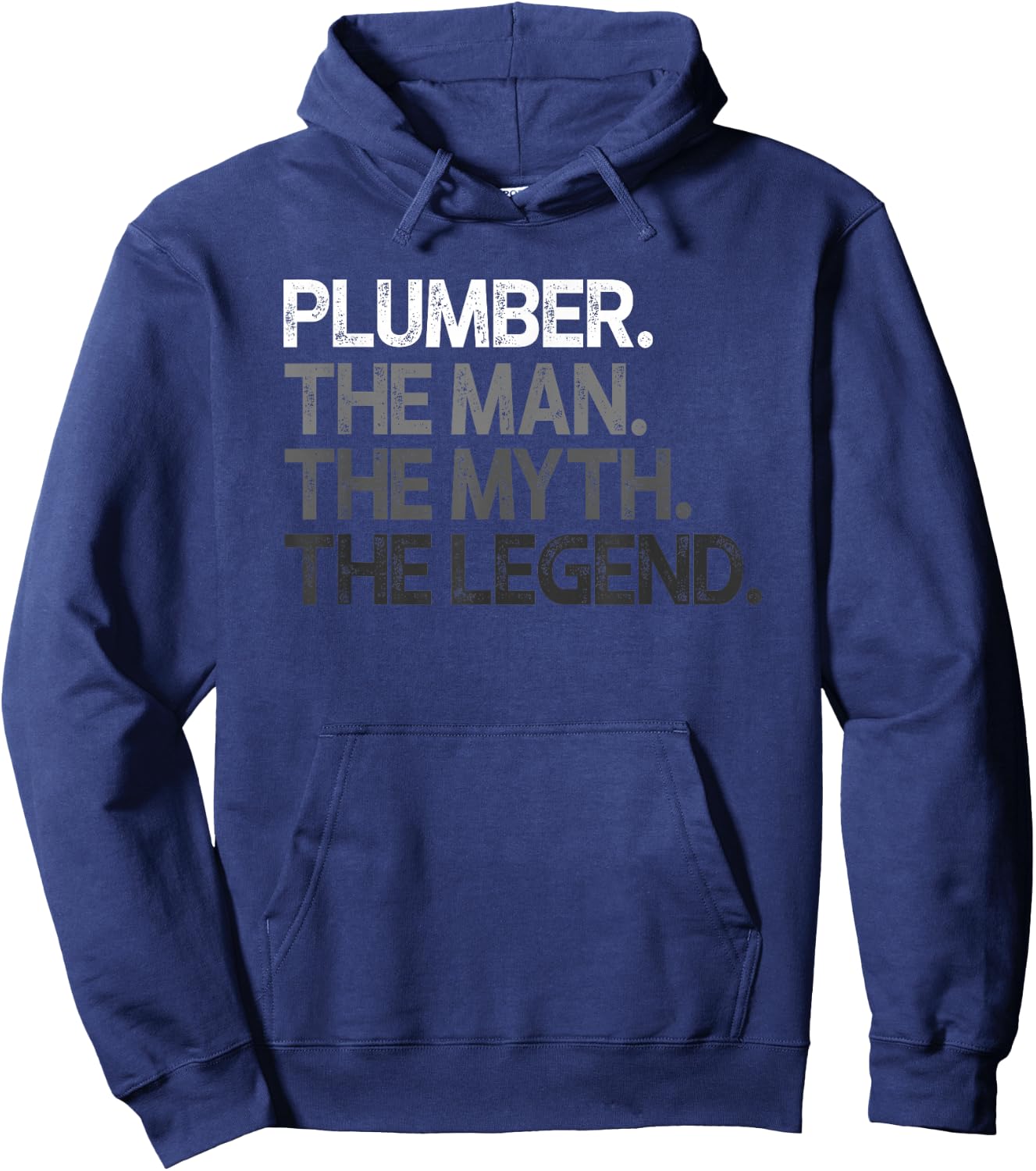 Plumber Gift Man Myth The Legend Hoodie - Hoodie | Navy