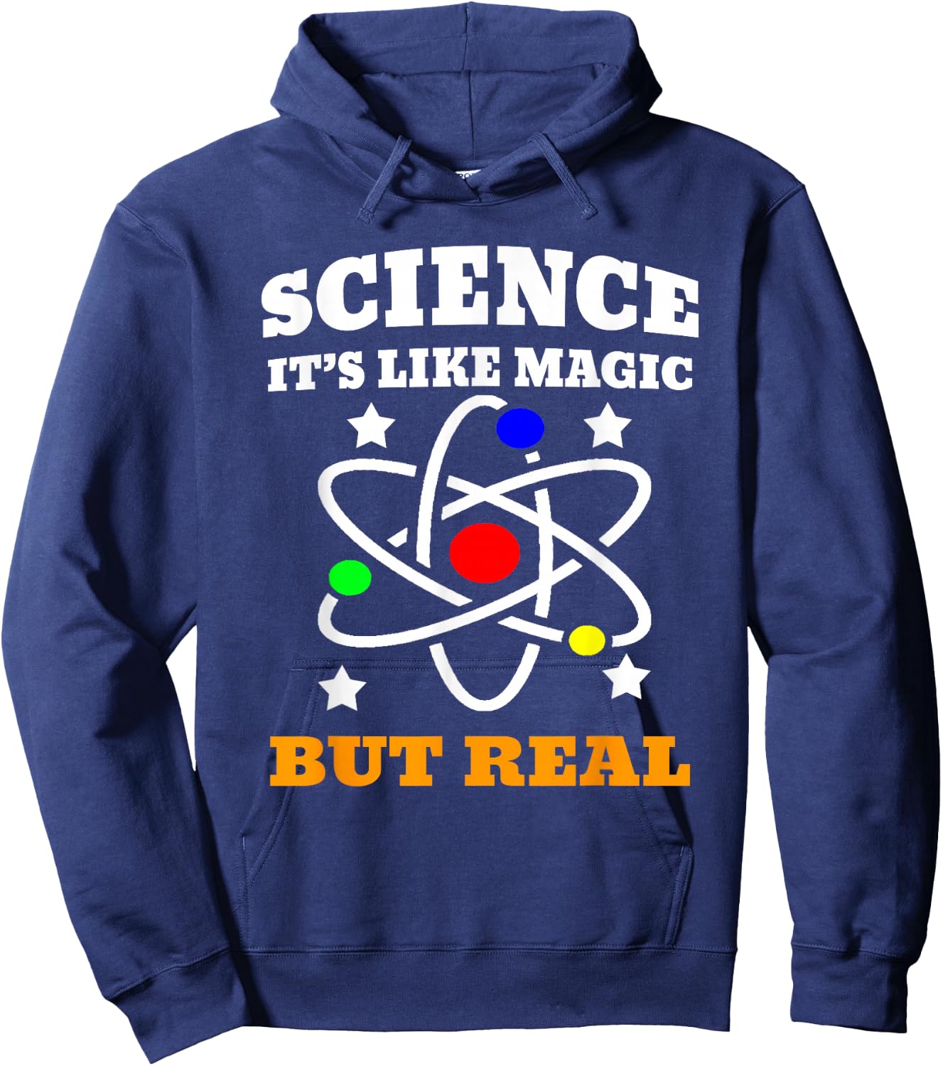 Science Its Like Magic but Real Scientist Kid Hoodie - Hoodie | Navy