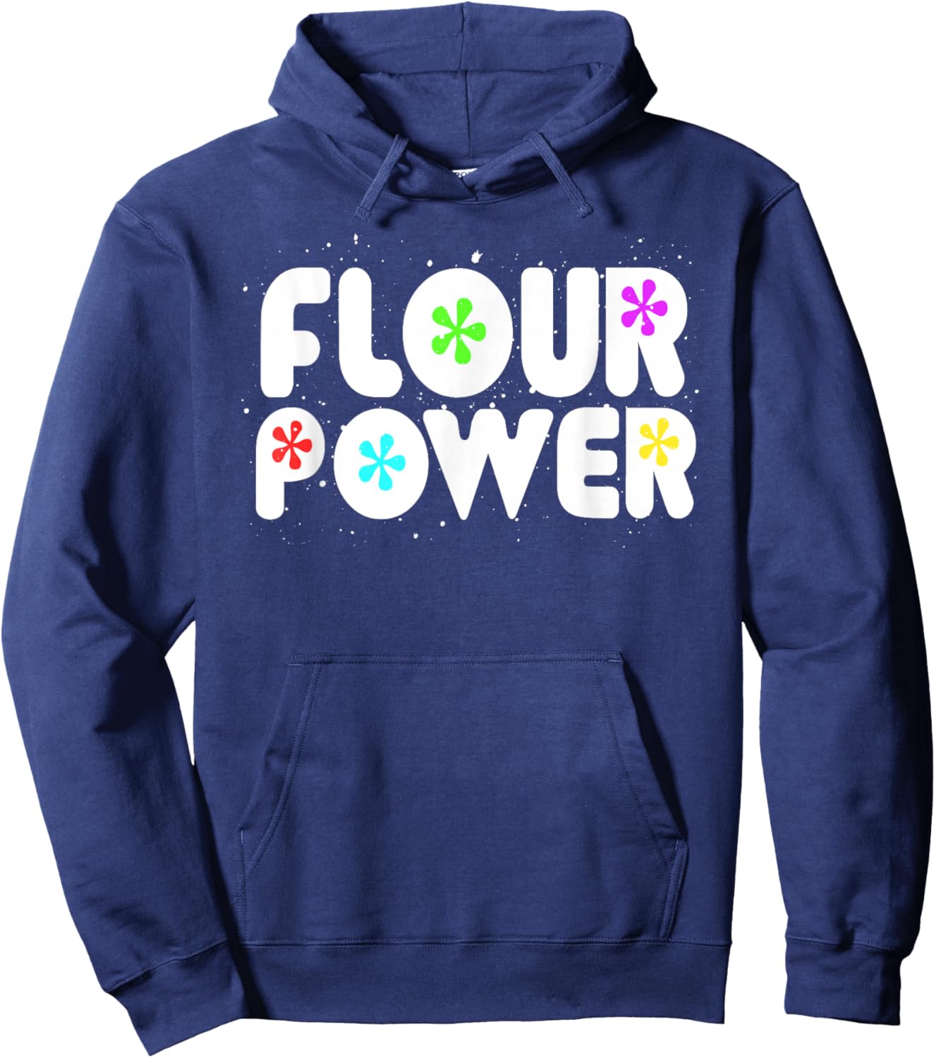 Flour Power Bread Baker Baking Hoodie - Hoodie | Navy