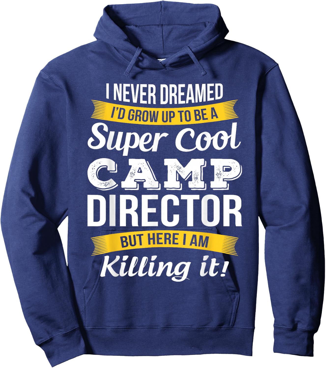 Camp Director - Funny Gift Camp Director Hoodie - Hoodie | Navy
