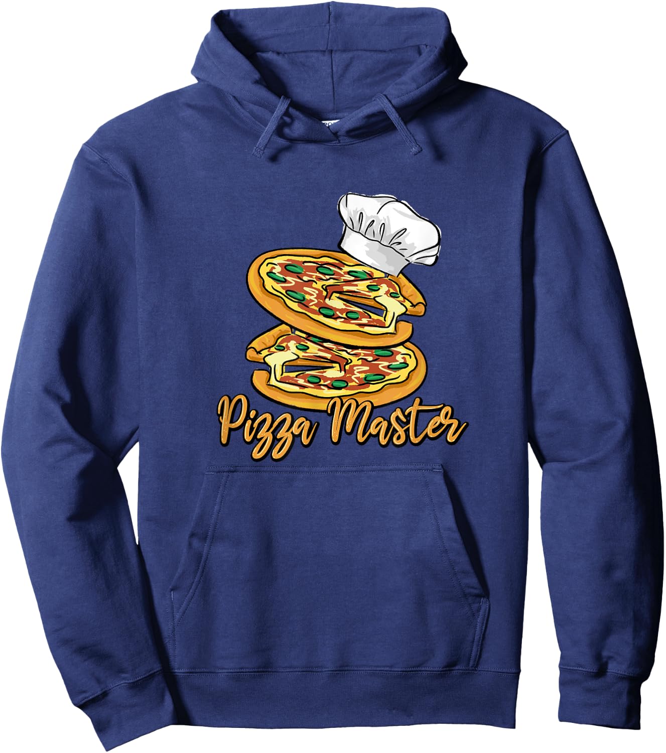 Pizza Master Italian Food Pizza Chef Hoodie - Hoodie | Navy