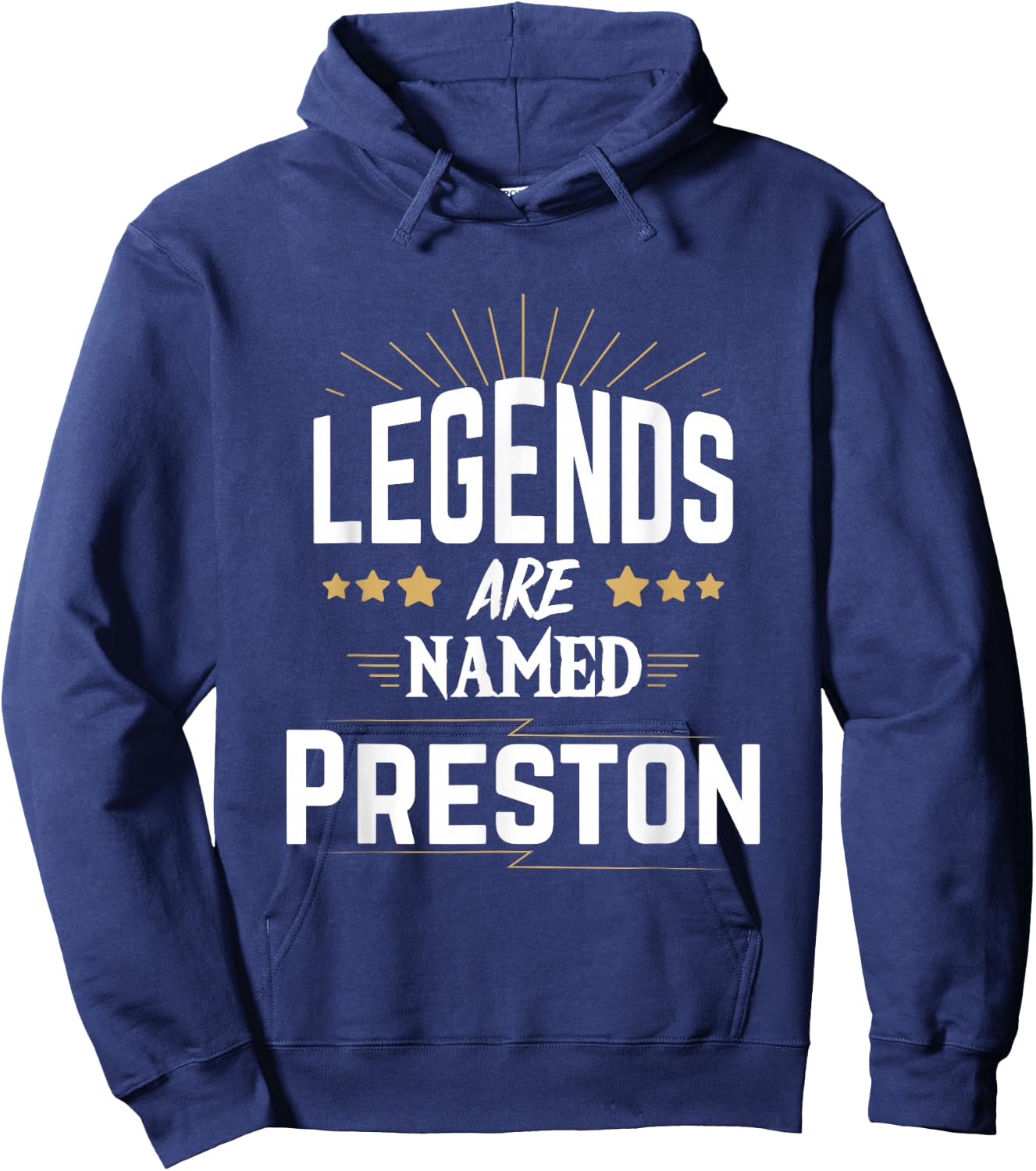 Legends Are Named Preston Hoodie - Hoodie | Navy
