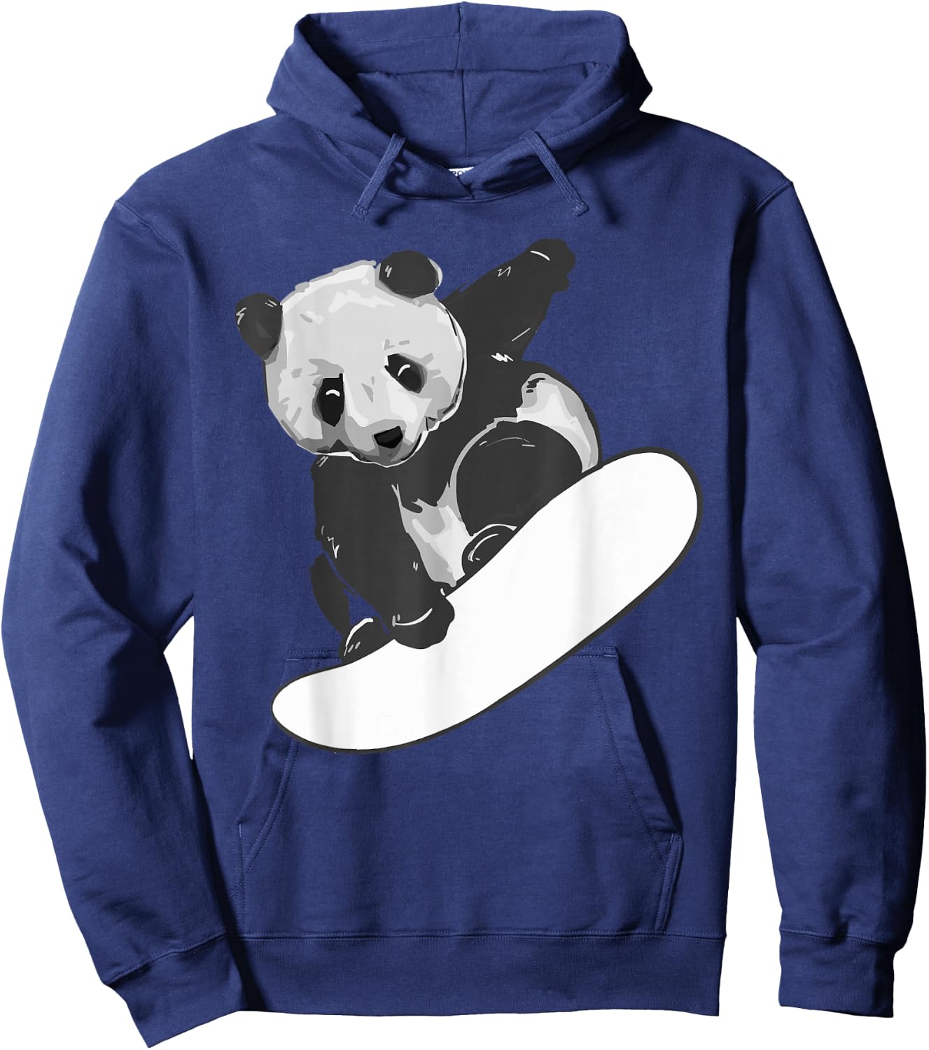 Snowboarding Snowboarding Panda Funny Gift Hoodie - Hoodie | Navy