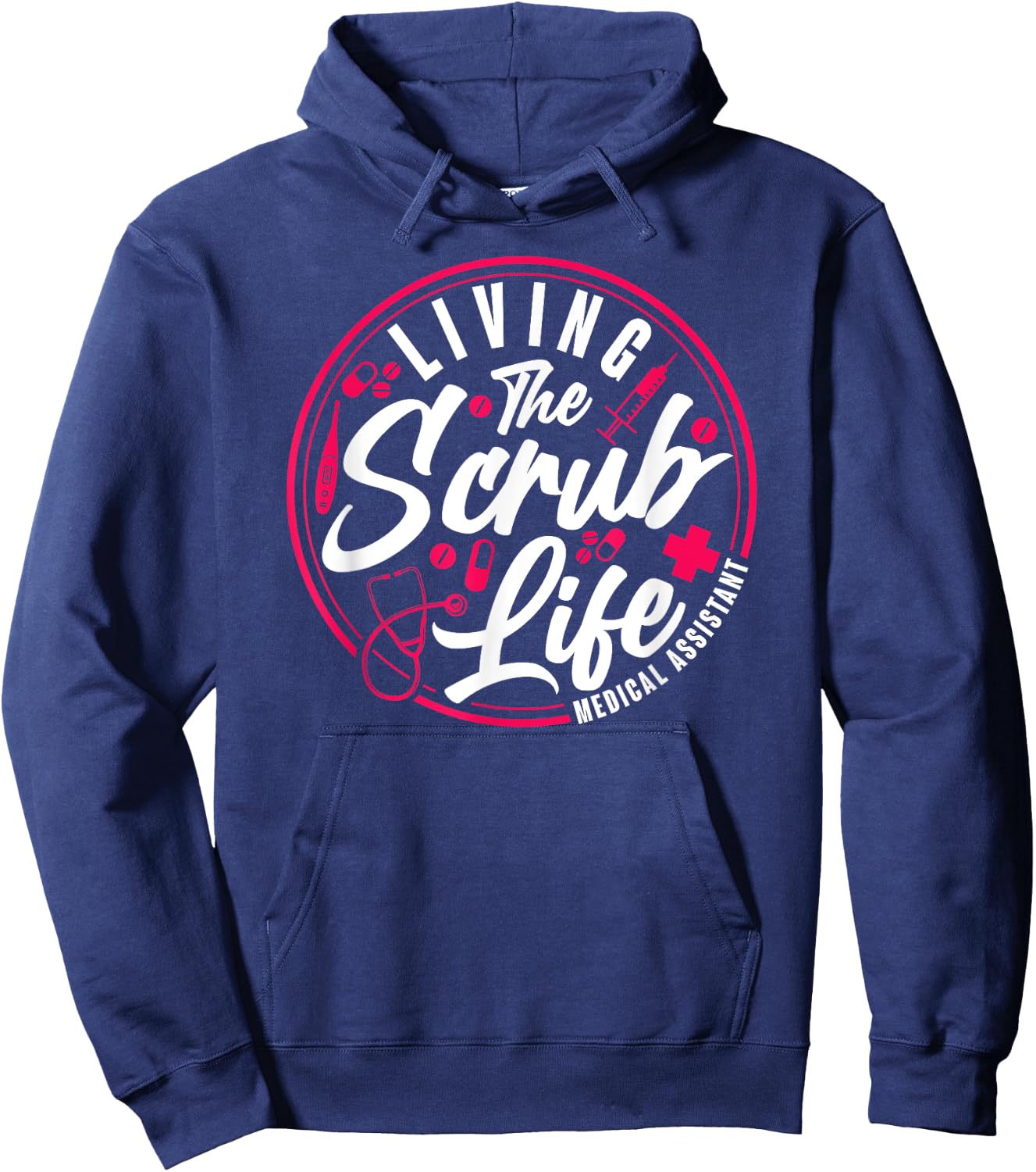 Certified Medical Assistant CMA Hoodie - Hoodie | Navy