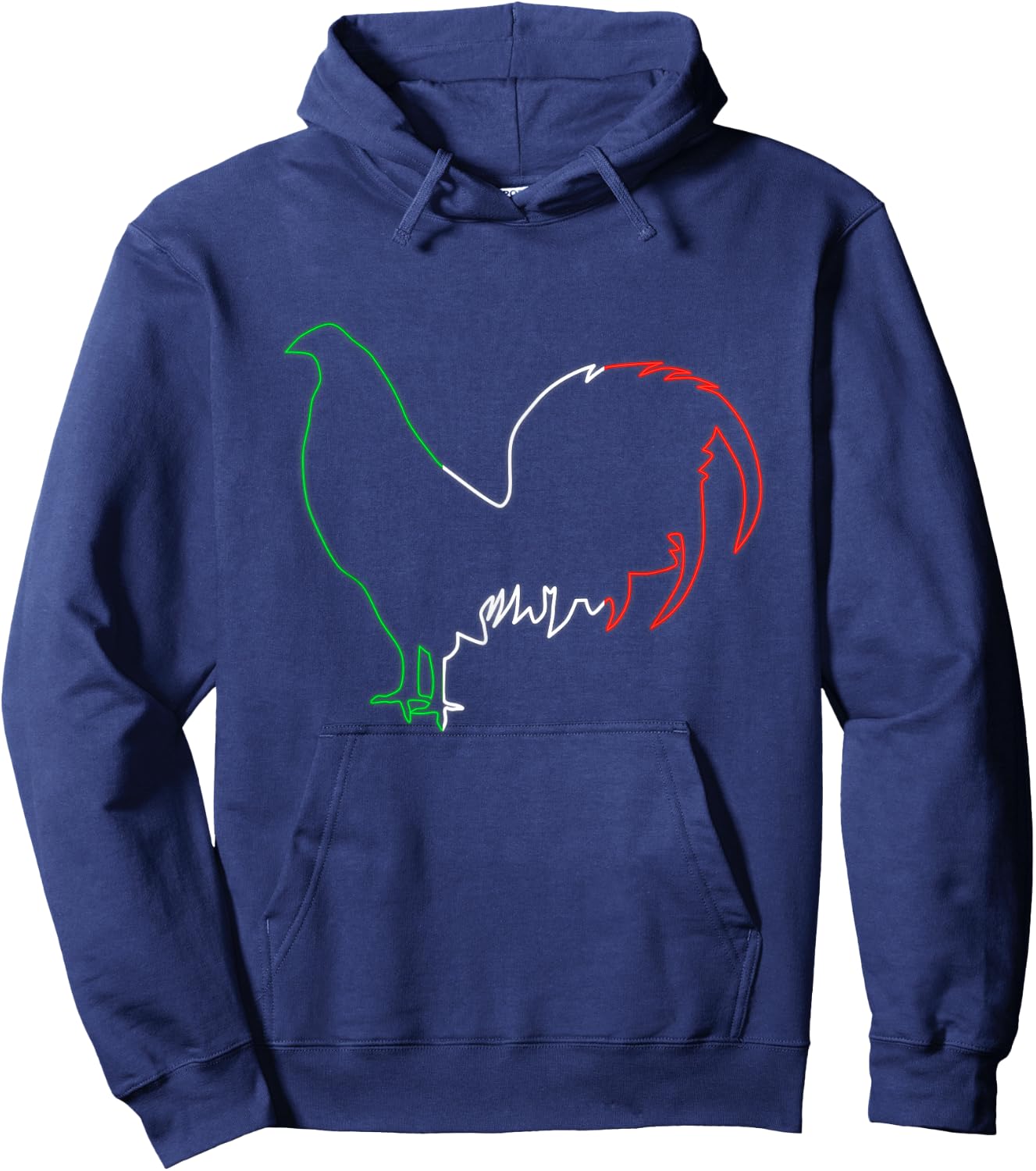 Lo Borracho Se Me Quita Lo Gallero Jamas Hoodie - Hoodie | Navy