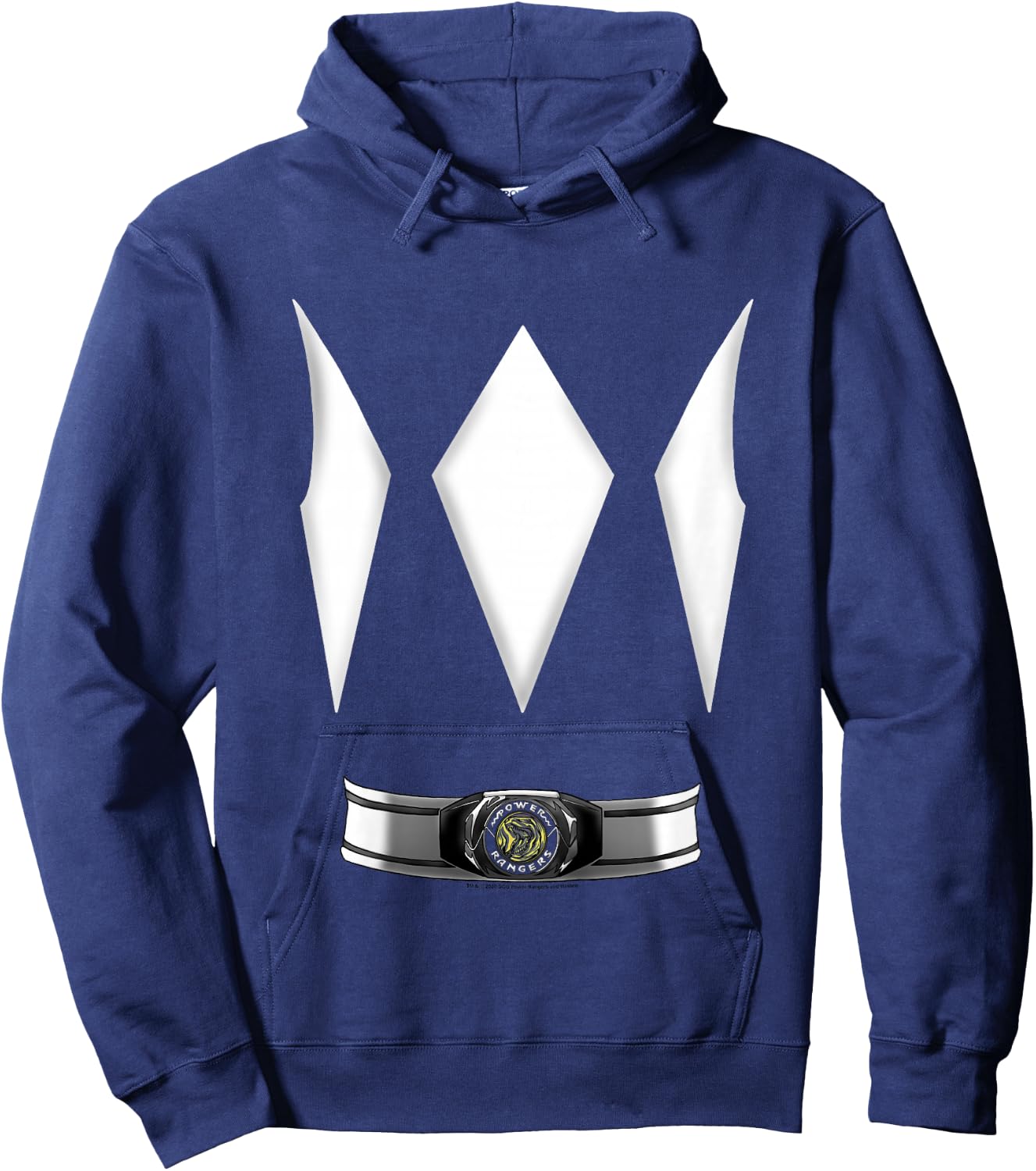 Kids Power Rangers Halloween Red Ranger Costume Hoodie - Hoodie | Navy