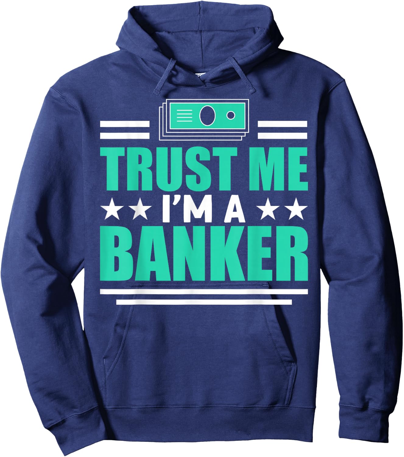 I'm A Banker For Banker Hoodie - Hoodie | Navy