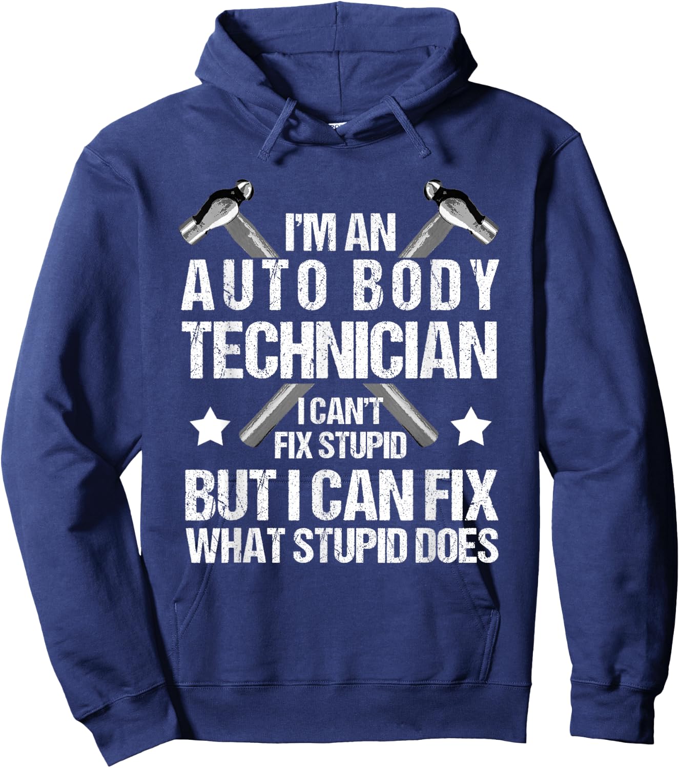 Funny Auto Body Technician Hoodie - Hoodie | Navy