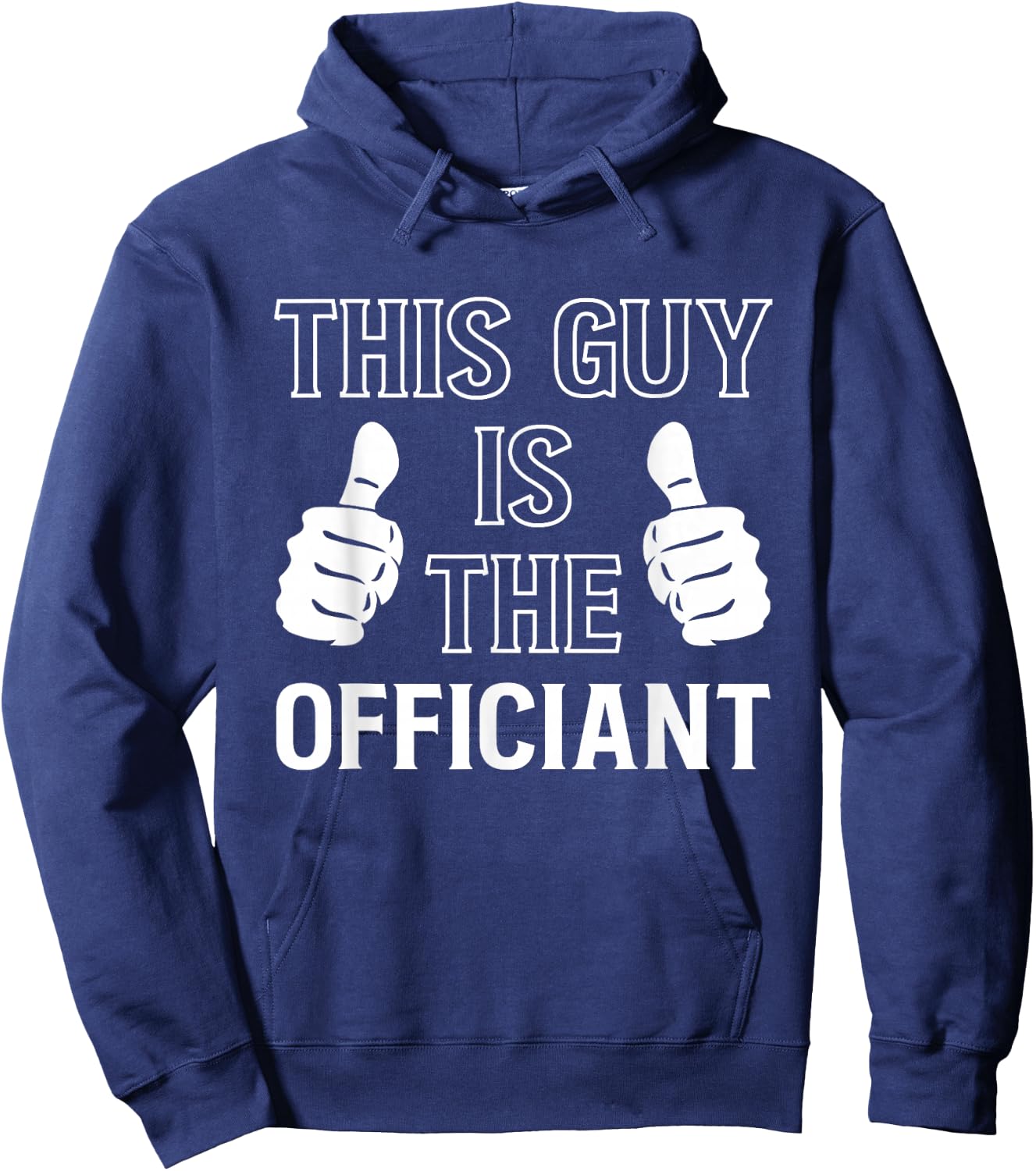 This Guy Is The Officiant Hoodie - Hoodie | Navy