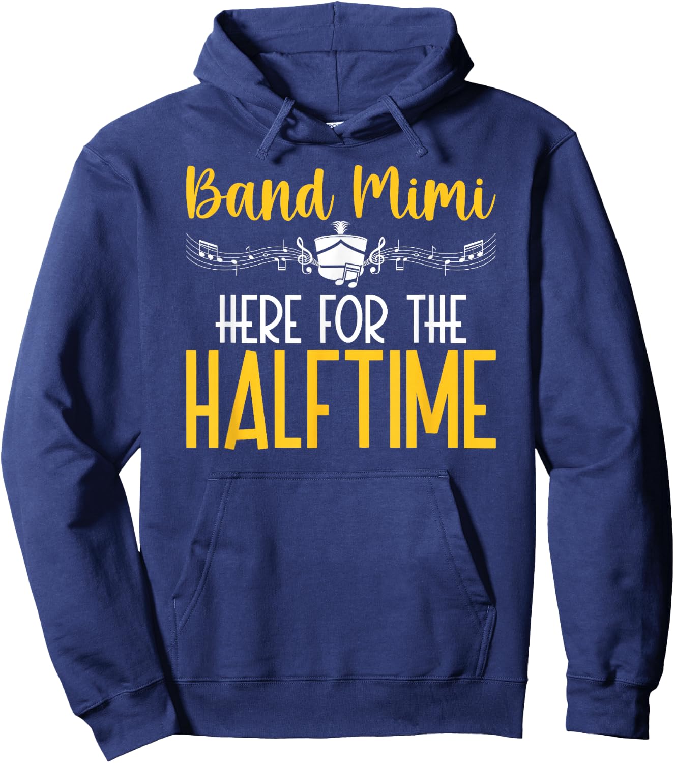 Band Mimi Funny Marching Band Mimi Grandma Hoodie - Hoodie | Navy