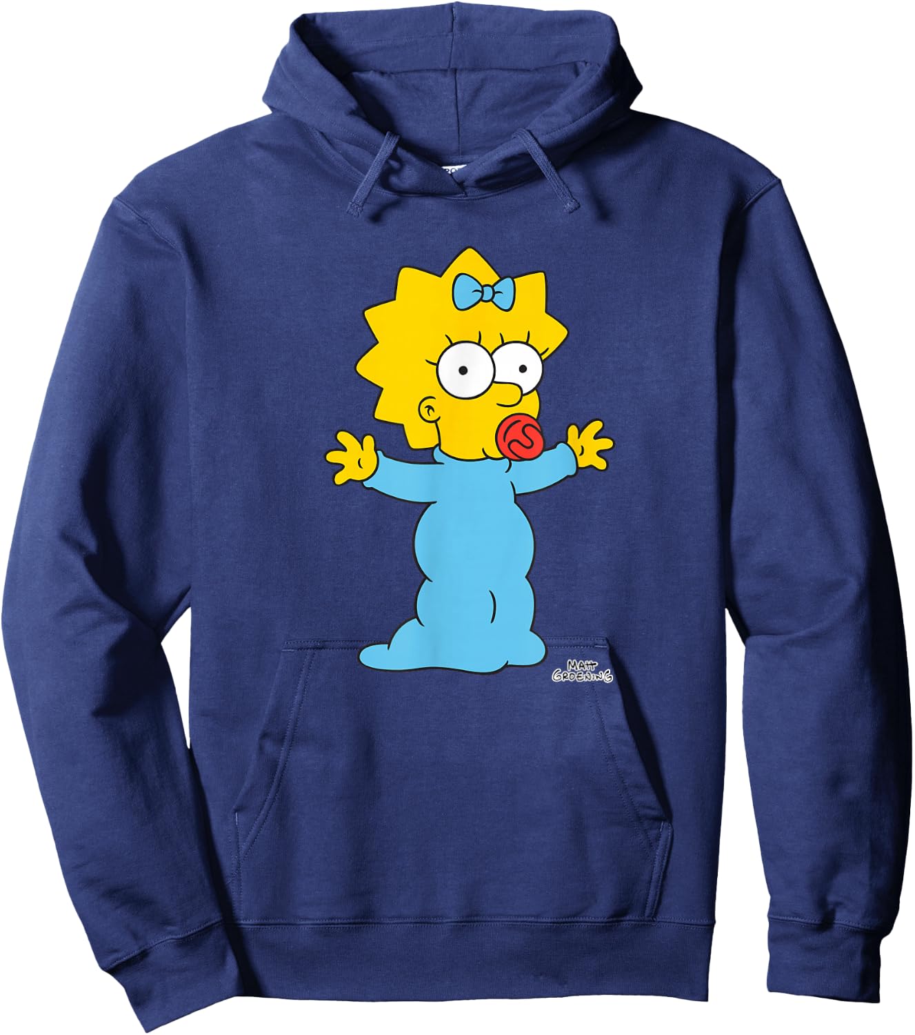 The Simpsons Maggie Needs A Hug Hoodie - Hoodie | Navy