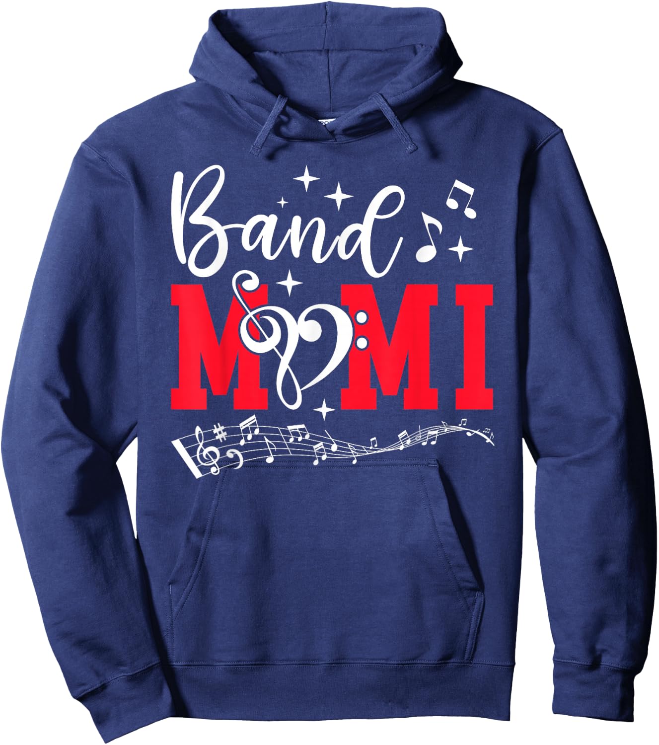 Band Mimi Marching Band Mimi Grandma Hoodie - Hoodie | Navy