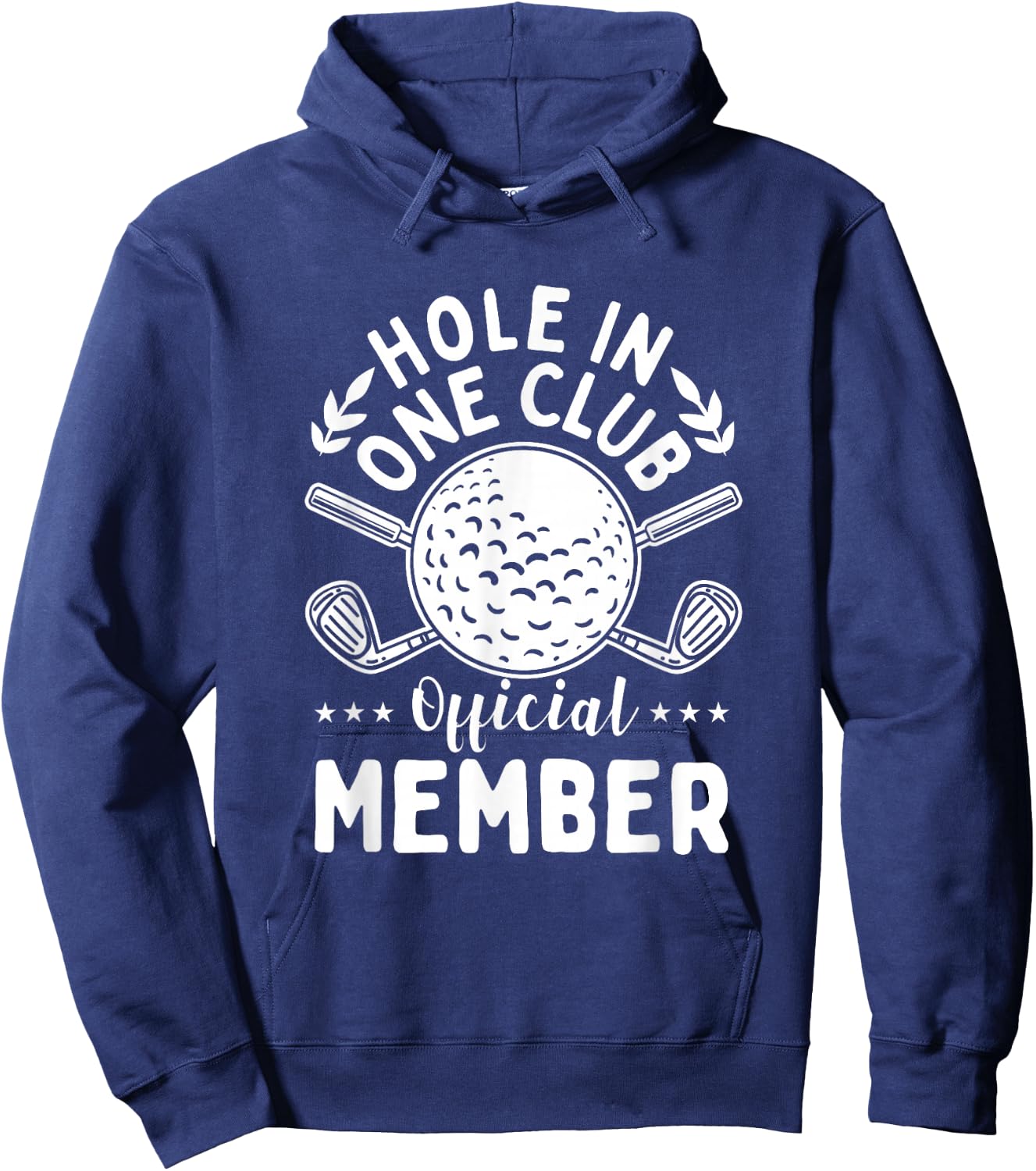 Hole in One Club Golf Club Golfer Hole In One Hoodie - Hoodie | Navy