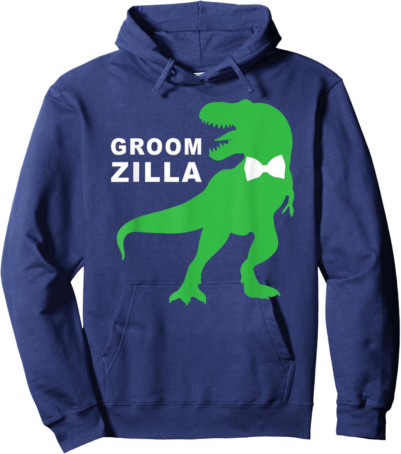 Funny Wedding Groomzilla Groom Gift Hoodie - Hoodie | Navy