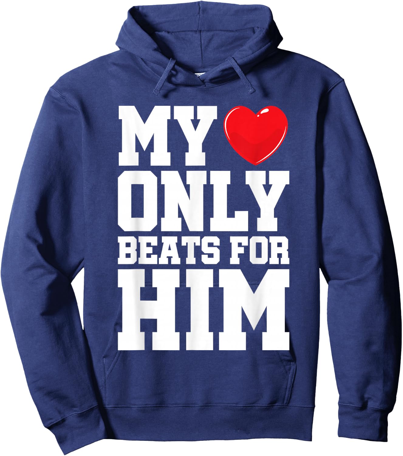 Matching His & Hers Shirt Couples Him & Her Hoodie - Hoodie | Navy