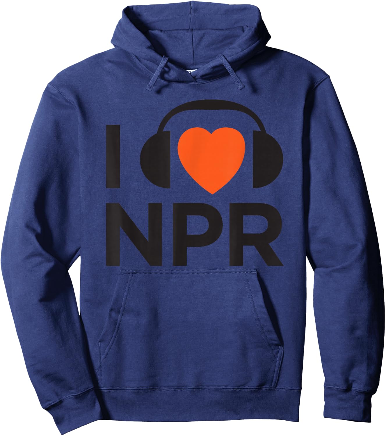 NPR I Heart NPR Hoodie - Hoodie | Navy