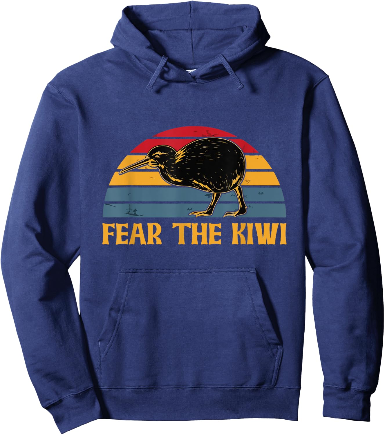 Fear the kiwi Design for a Kiwi Birdwatcher Hoodie - Hoodie | Navy