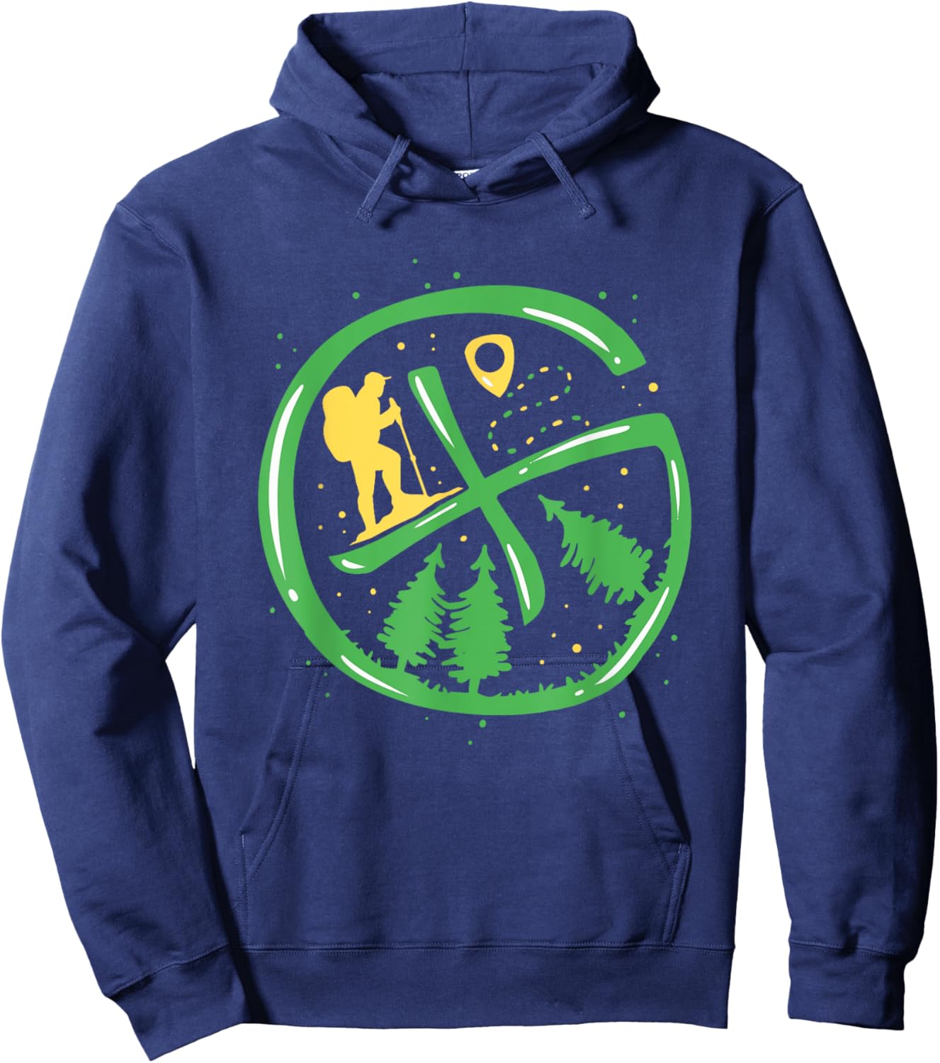 Geocache Hiking Outdoor - Funny Geocaching Hoodie - Hoodie | Navy