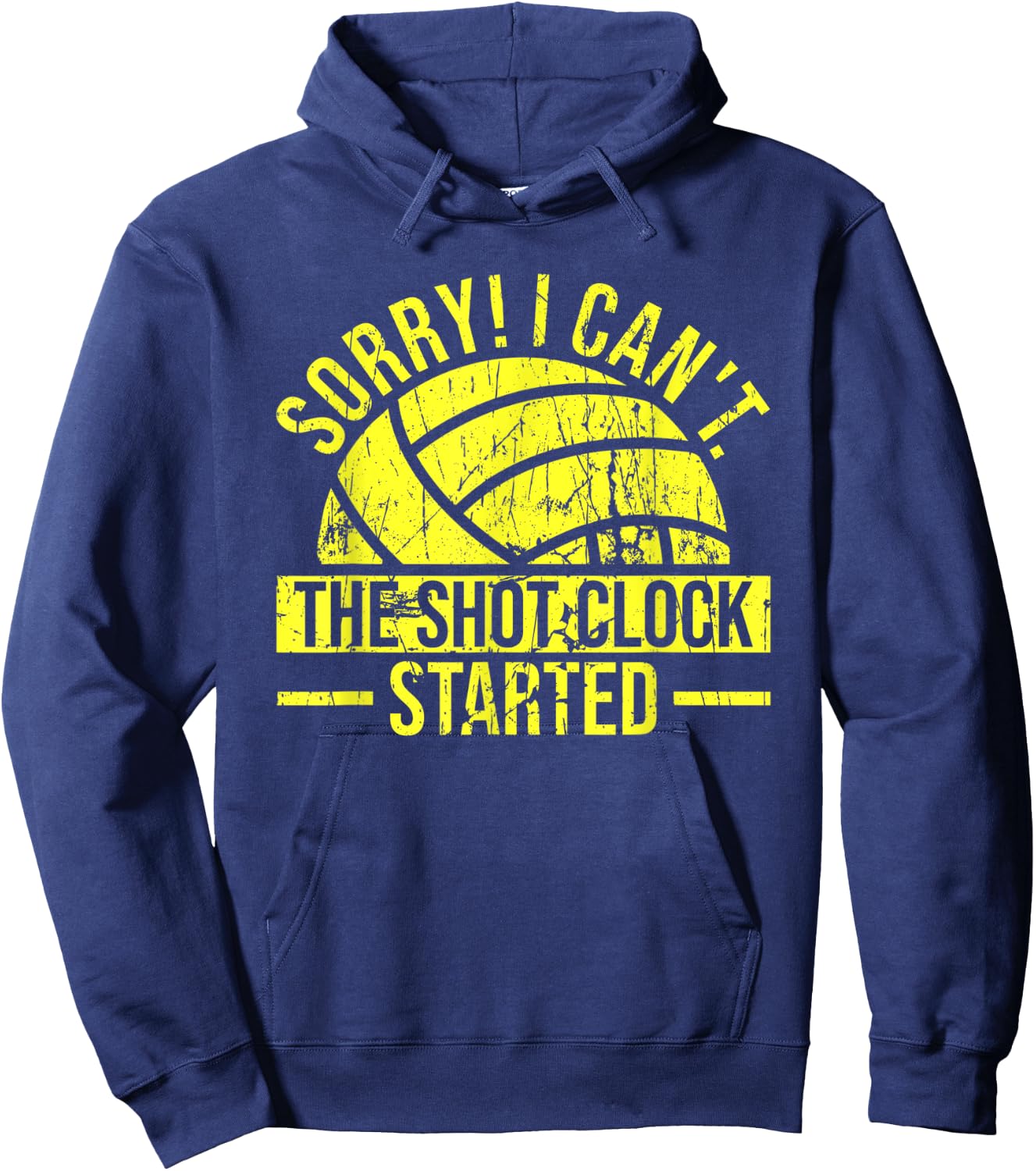 Water Polo Quote for a Water Polo Player Hoodie - Hoodie | Navy