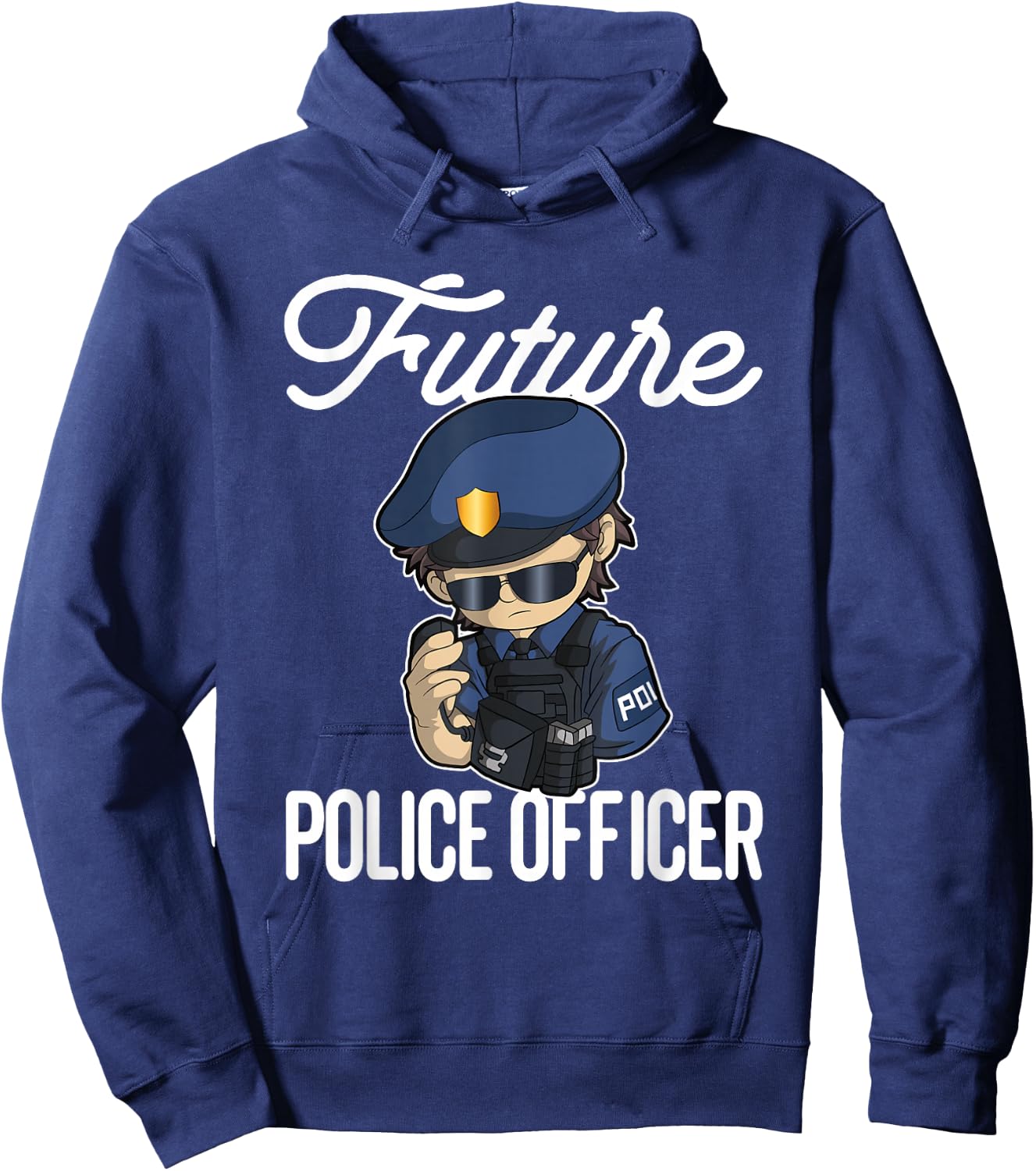 Future Police Officer Boy Hoodie - Hoodie | Navy