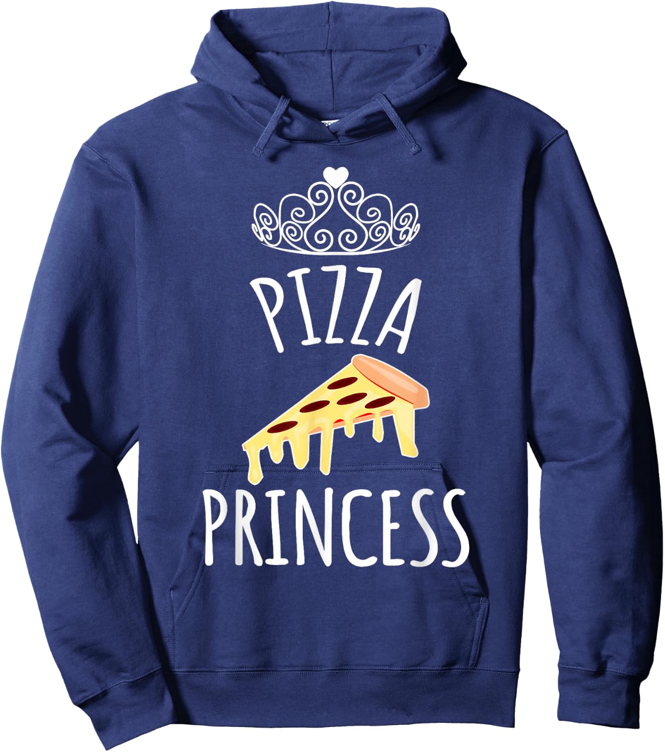 Pizza Princess Hoodie - Hoodie | Navy
