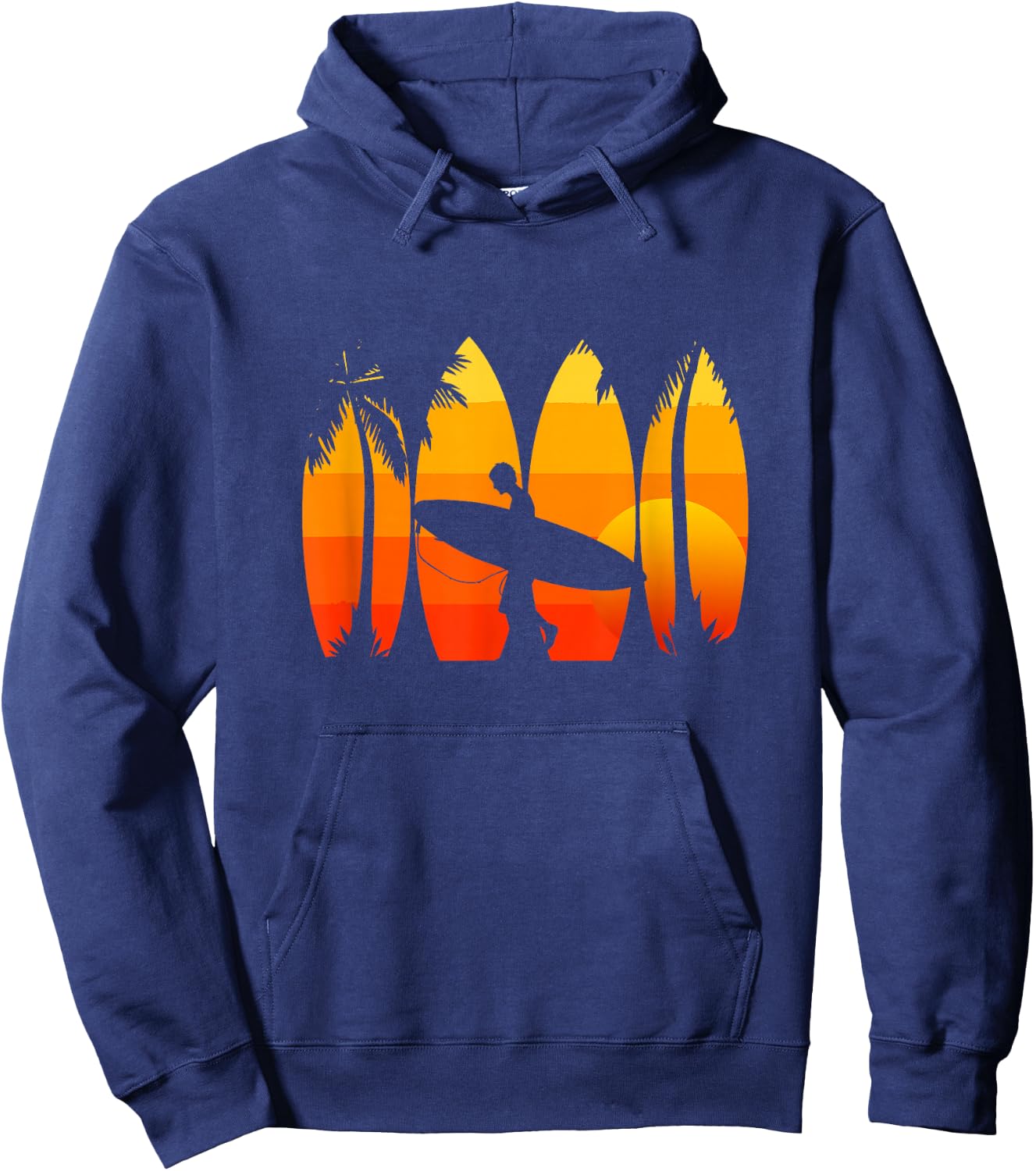 Surfing Surf Apparel - Surfer Surf Hoodie - Hoodie | Navy