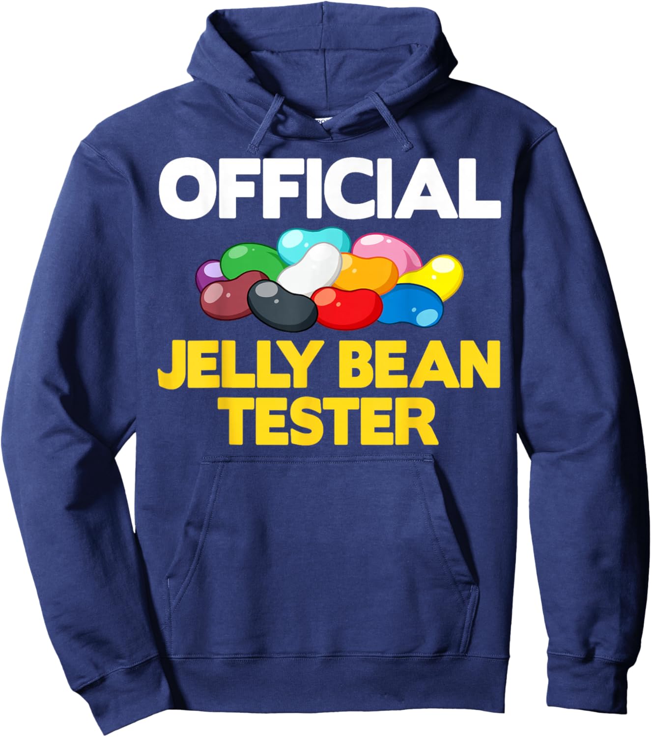 Jelly Bean Candy Beans Vegan Hoodie - Hoodie | Navy