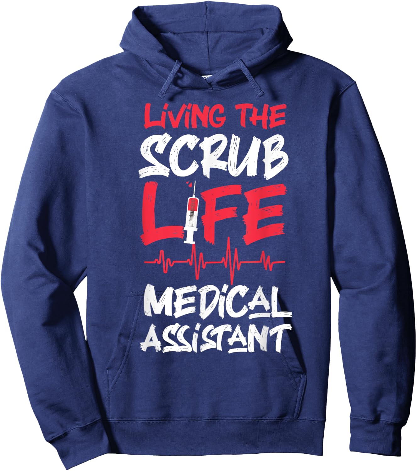 Certified Medical Assistant CMA Hoodie - Hoodie | Navy