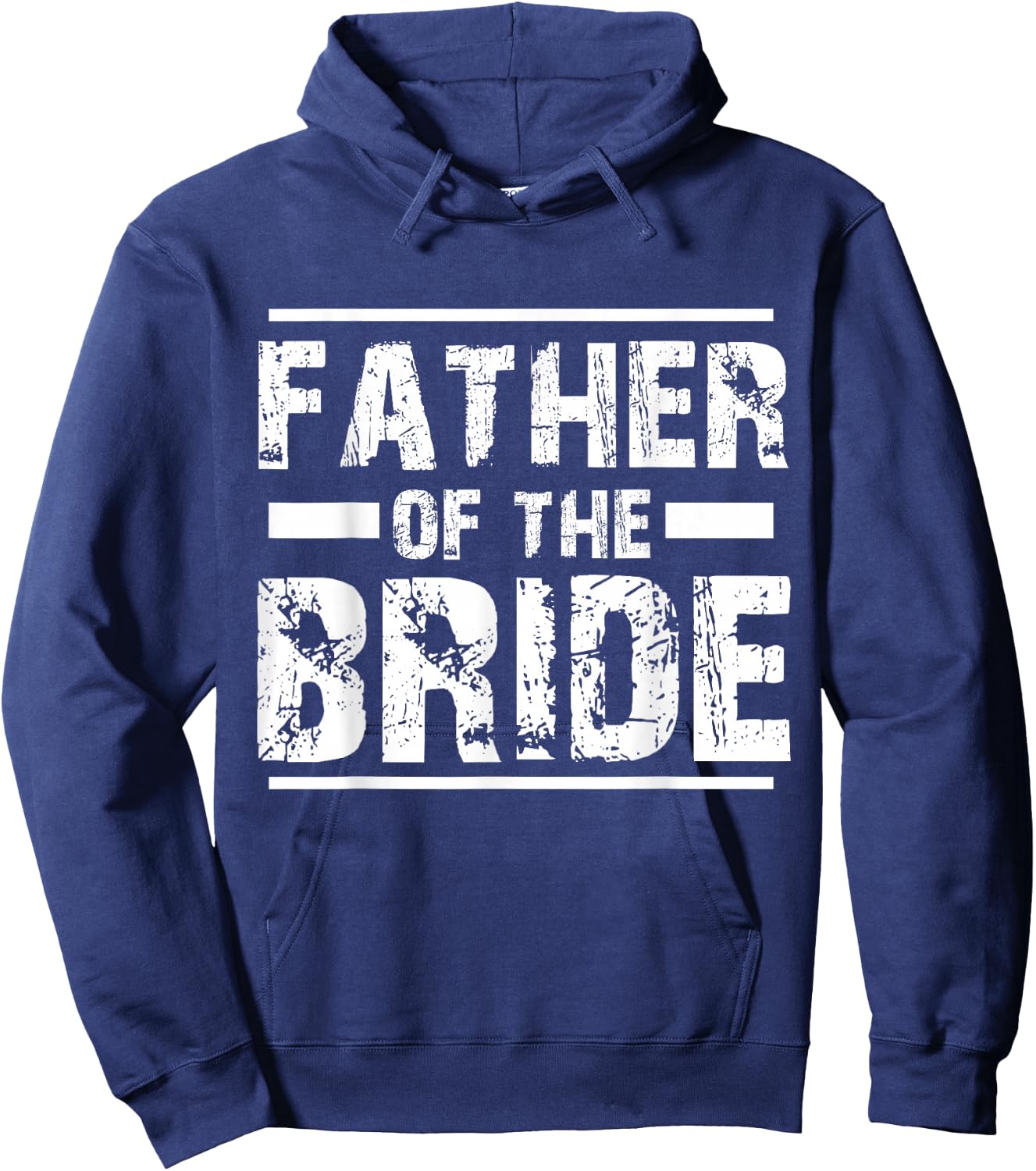 Father of The Bride Wedding Bridal Party Hoodie - Hoodie | Navy