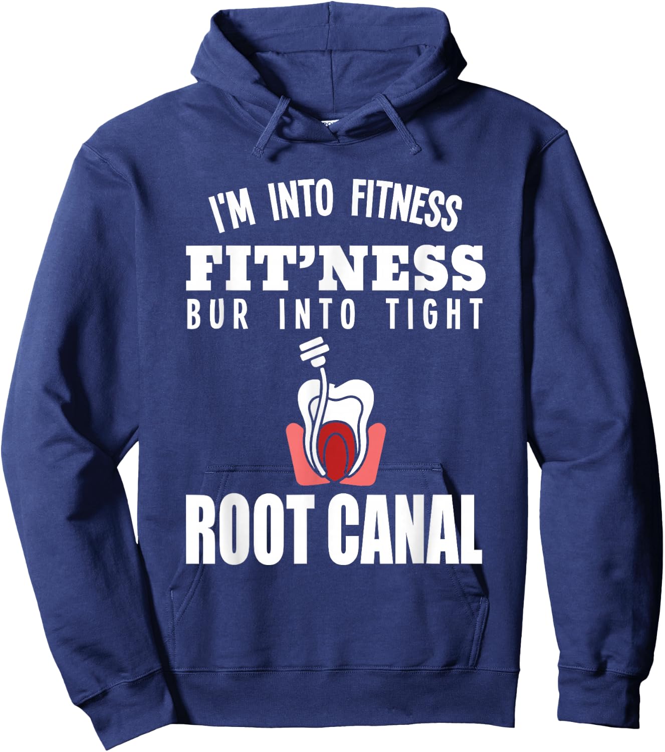 Endodontist Root Canal Specialist funny dentist Hoodie - Hoodie | Navy