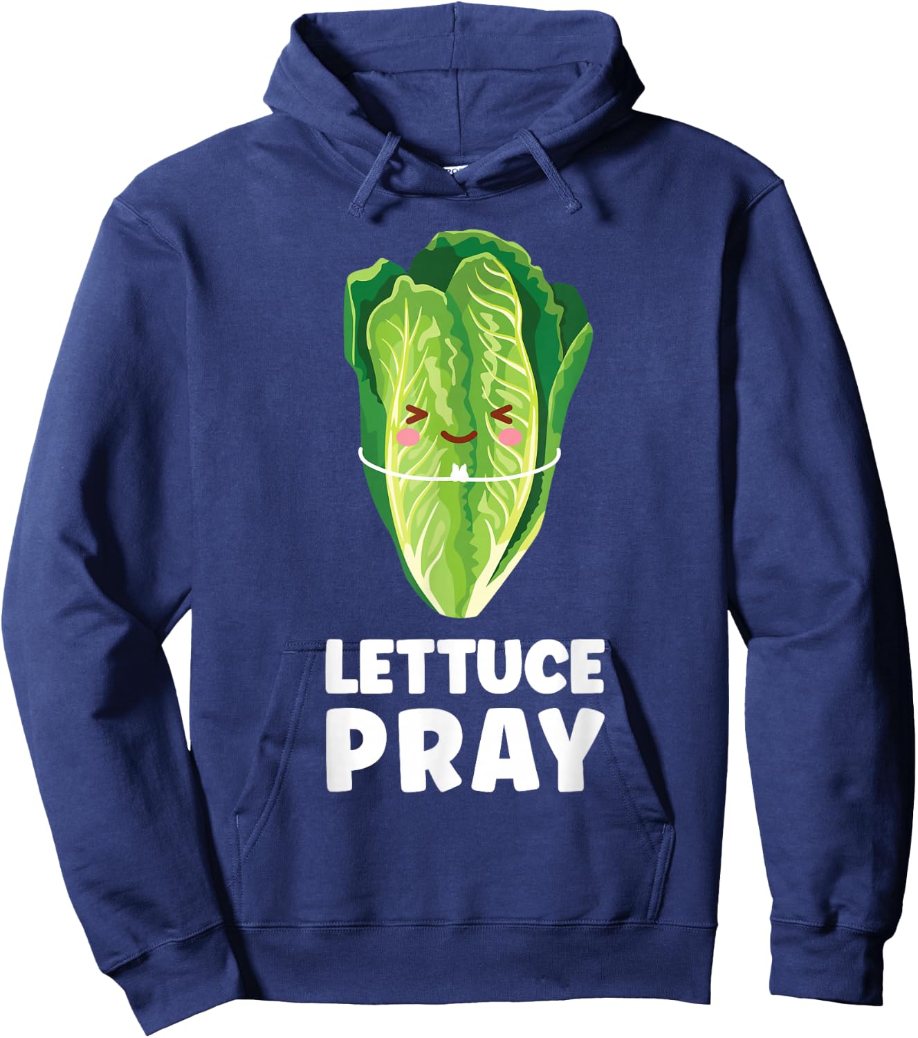 Lettuce Pray Lettuce Hoodie - Hoodie | Navy