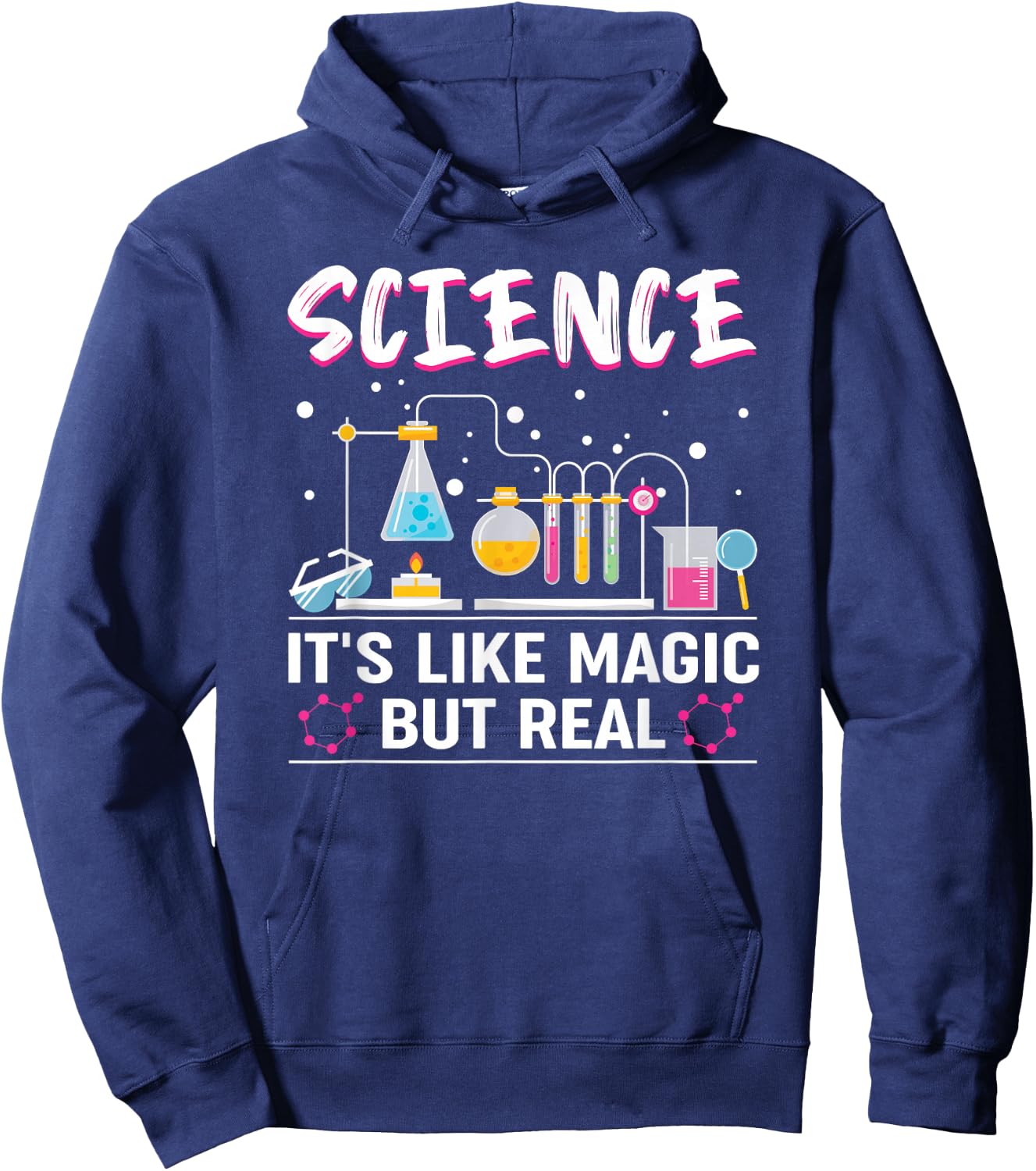 Science It's Like Magic But Real Hoodie - Hoodie | Navy