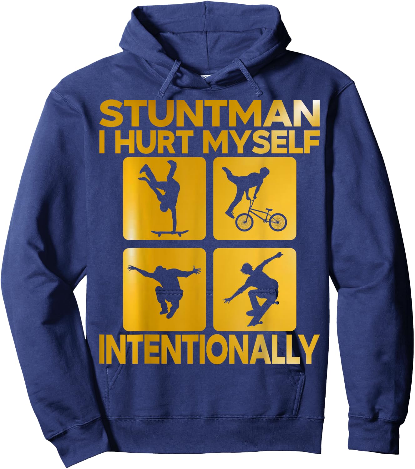 Stuntman Costume Skater Hoodie - Hoodie | Navy