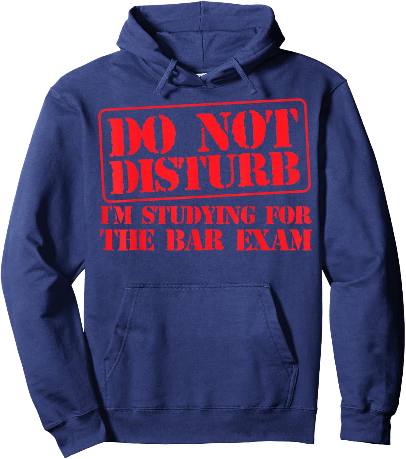 Bar Exam Law School Graduation Study Funny Gift Hoodie - Hoodie | Navy