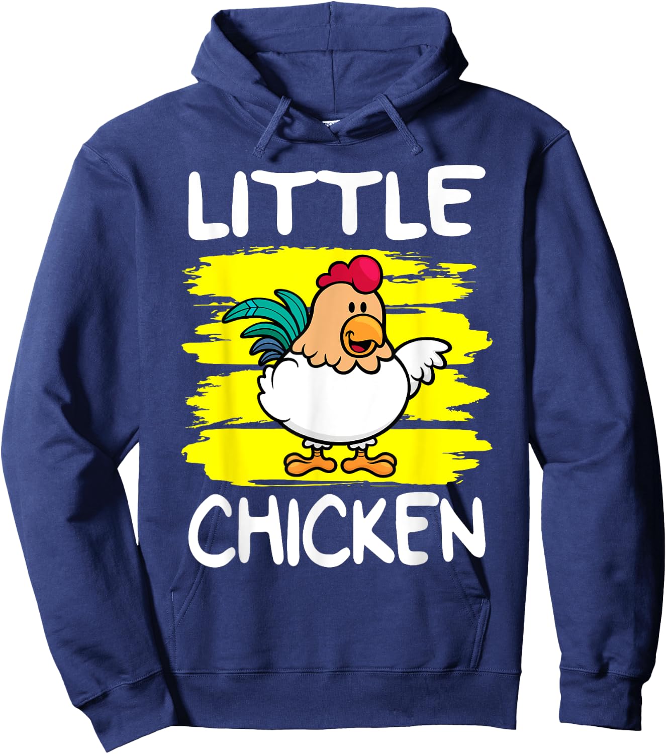 Little Chicken I Kids I Toddler Chicken Hoodie - Hoodie | Navy