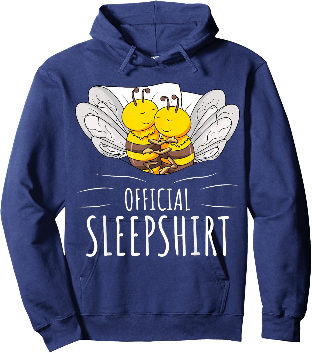 Sleeping Bee Beekeeper Official Sleepshirt Hoodie - Hoodie | Navy