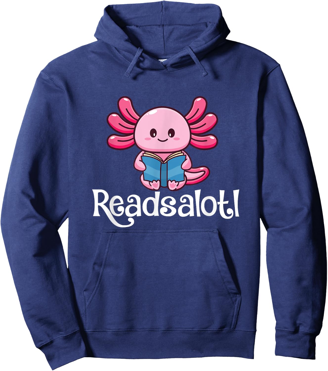 Readsalotl - Book Lover Reading Bookworm Reader Hoodie - Hoodie | Navy