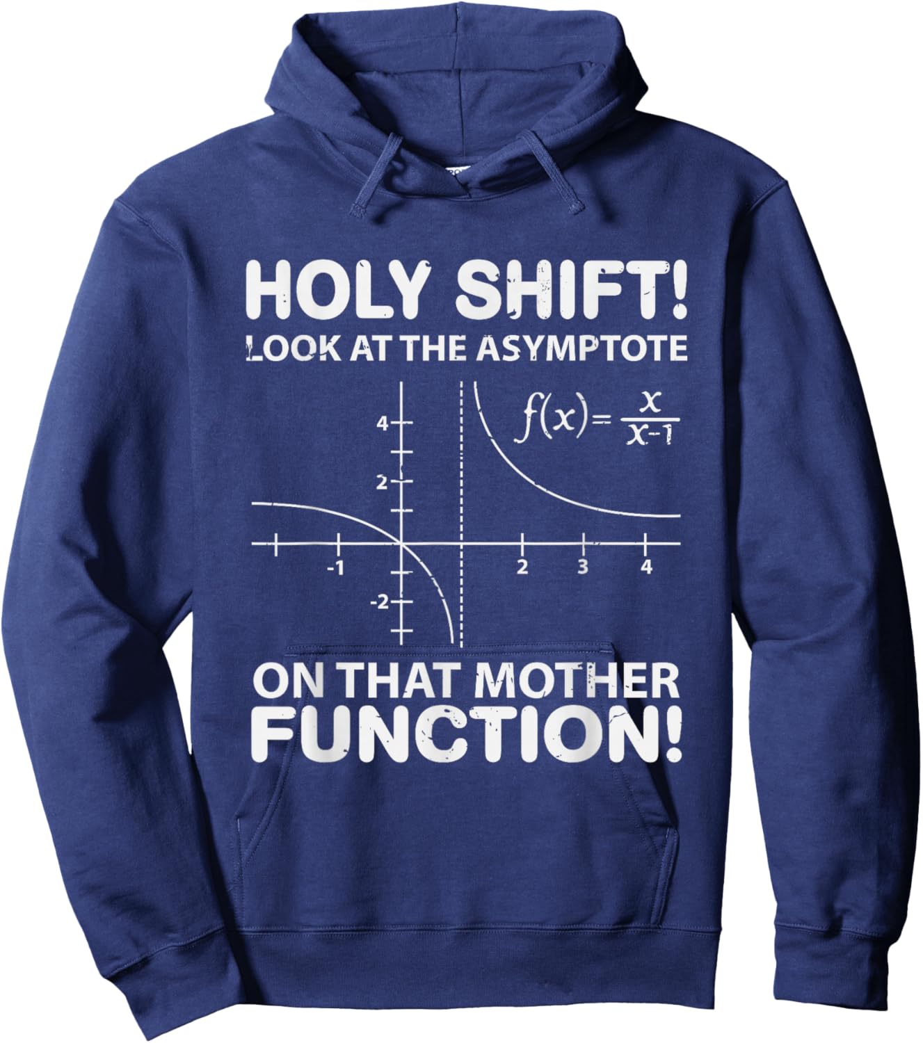 Holy Shift Look Asymptote On Mother Function Hoodie - Hoodie | Navy