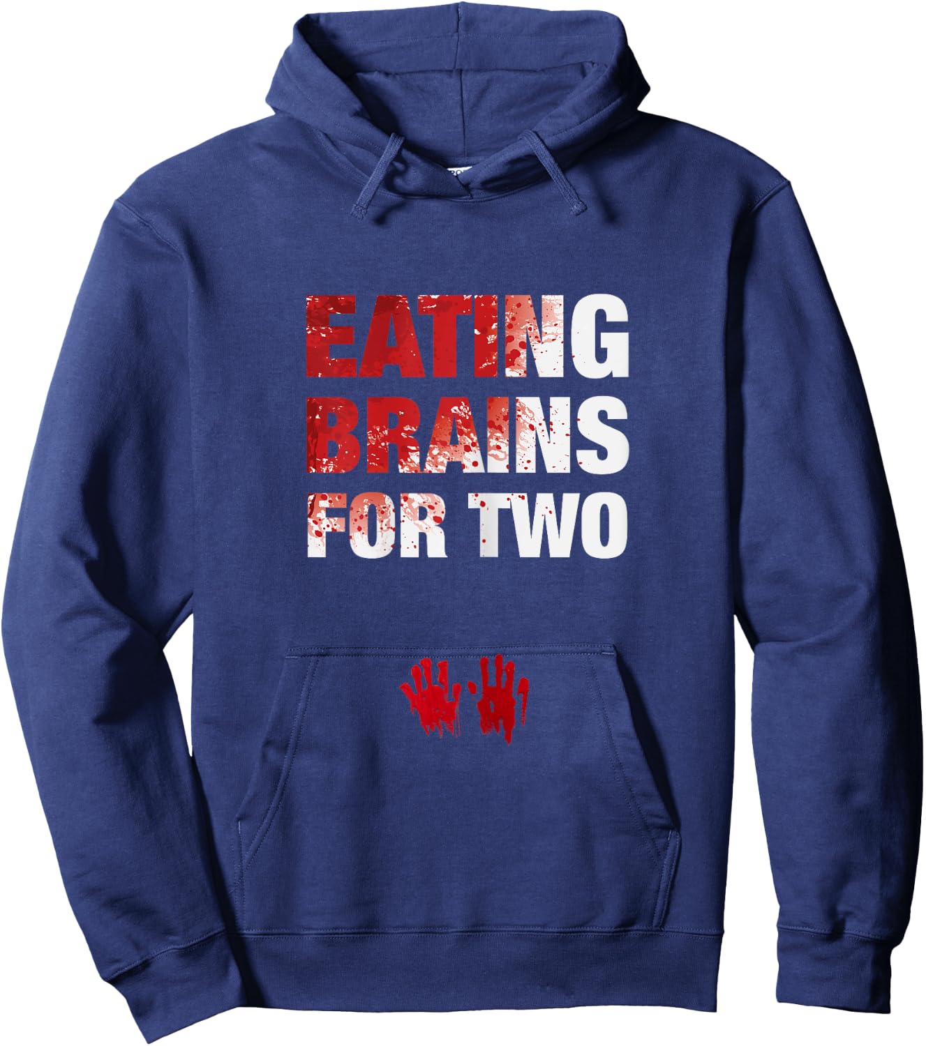 Zombie Pregnancy Announcement Hoodie - Hoodie | Navy