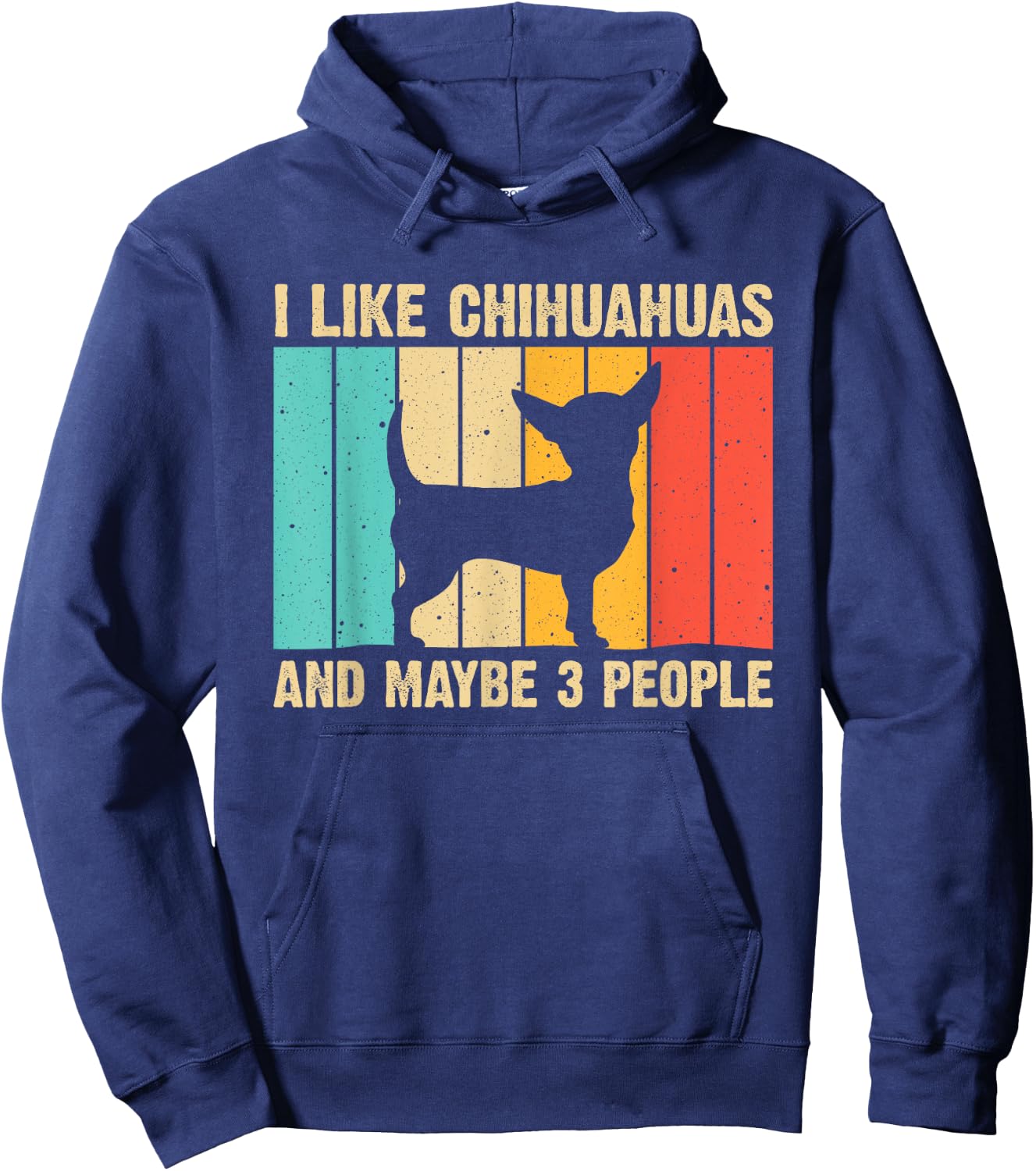 Cute Chihuahua Design Kids Men Pet Puppy Lovers Hoodie - Hoodie | Navy