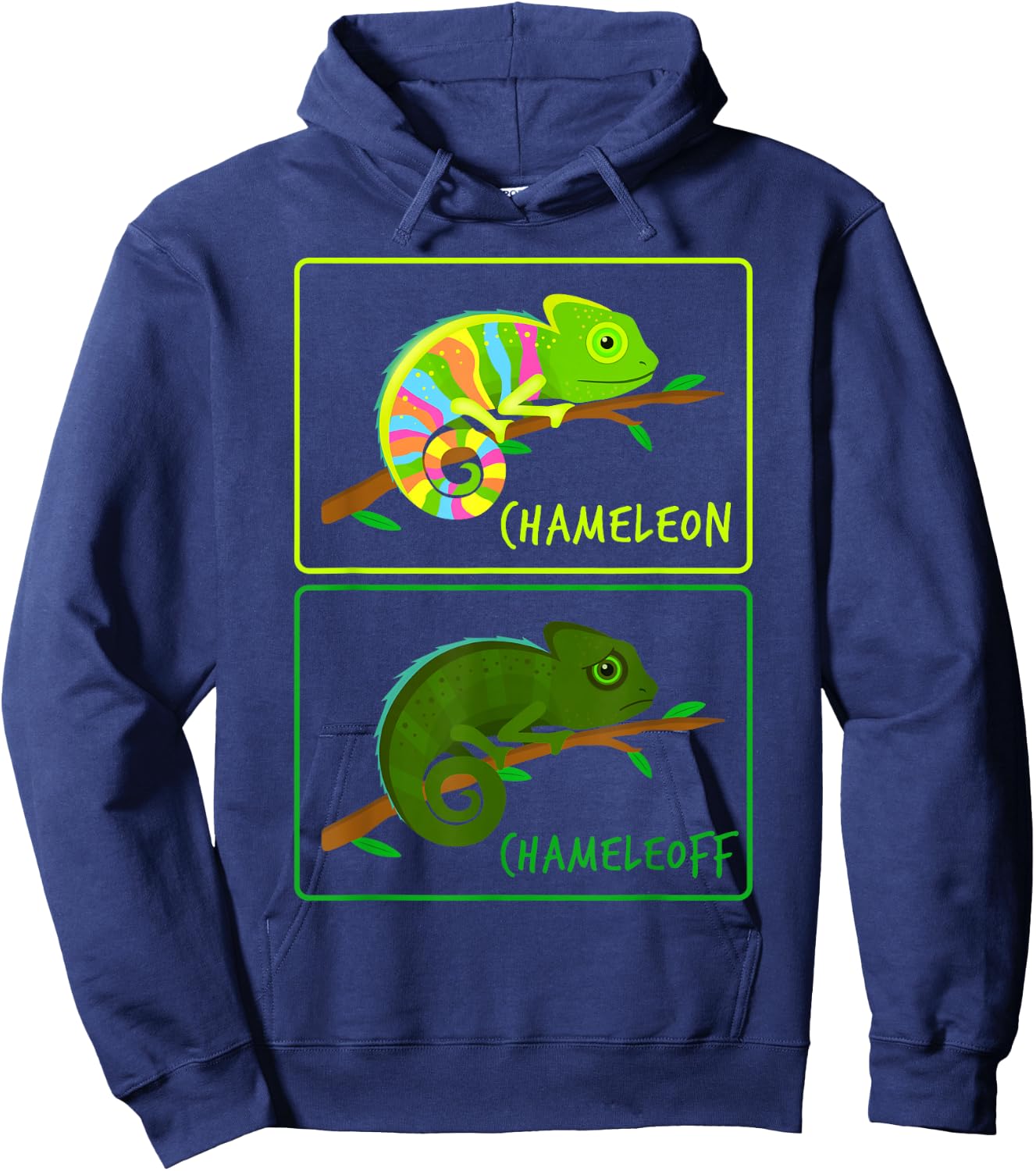 Chameleon Chameleoff Hoodie - Hoodie | Navy