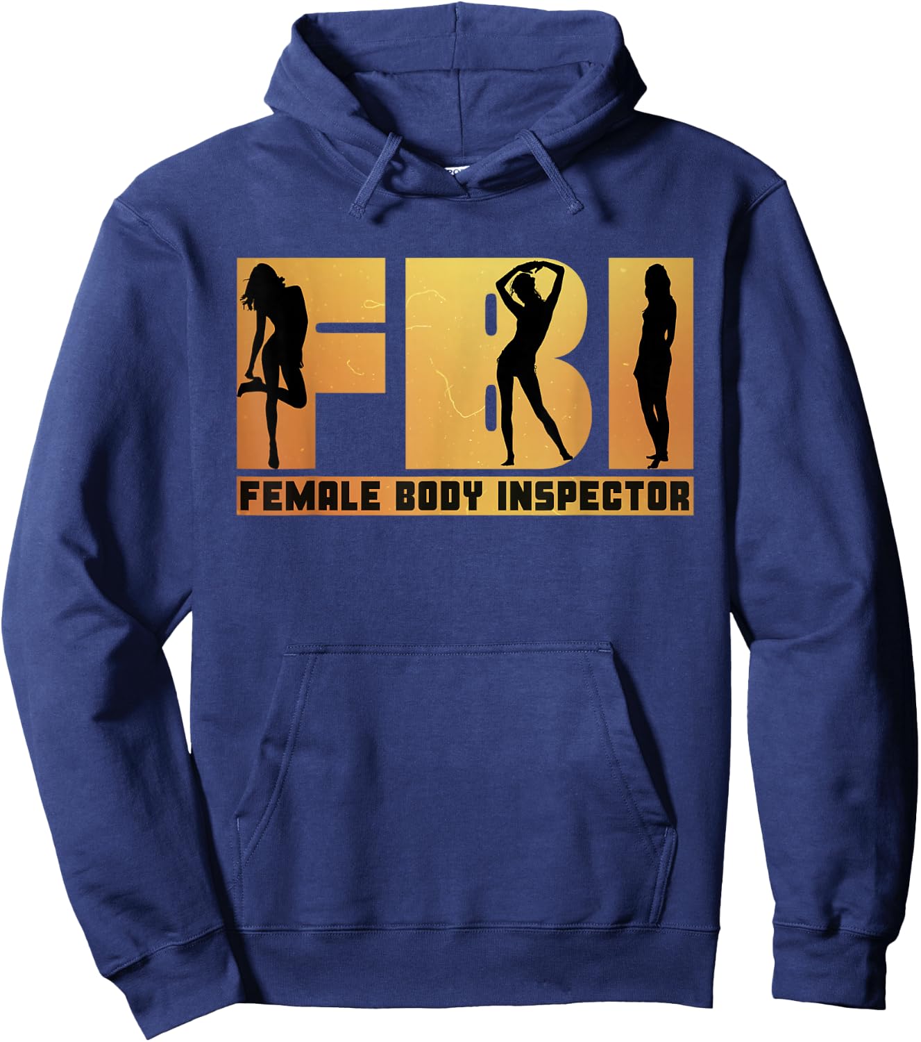 Female Body Inspector Exercise Gift Shirts Hoodie - Hoodie | Navy