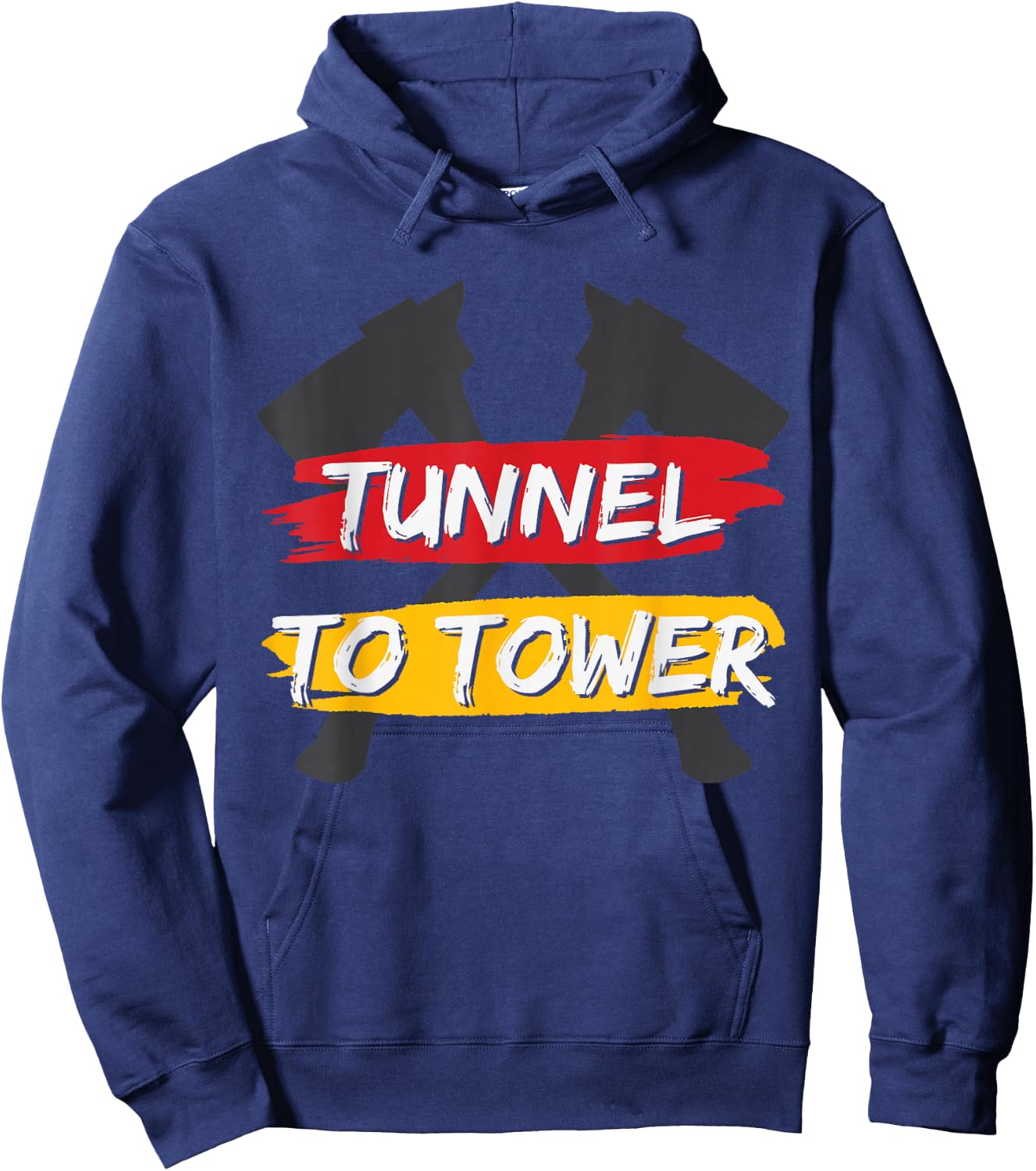 Tunnel To Tower - Firefighter Hoodie - Hoodie | Navy