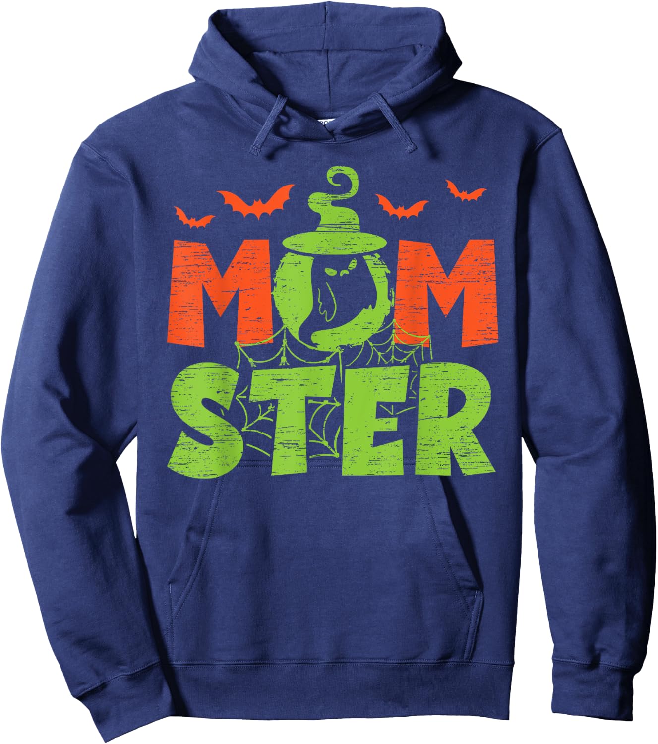 Momster Ghost Mom Monster Hoodie - Hoodie | Navy
