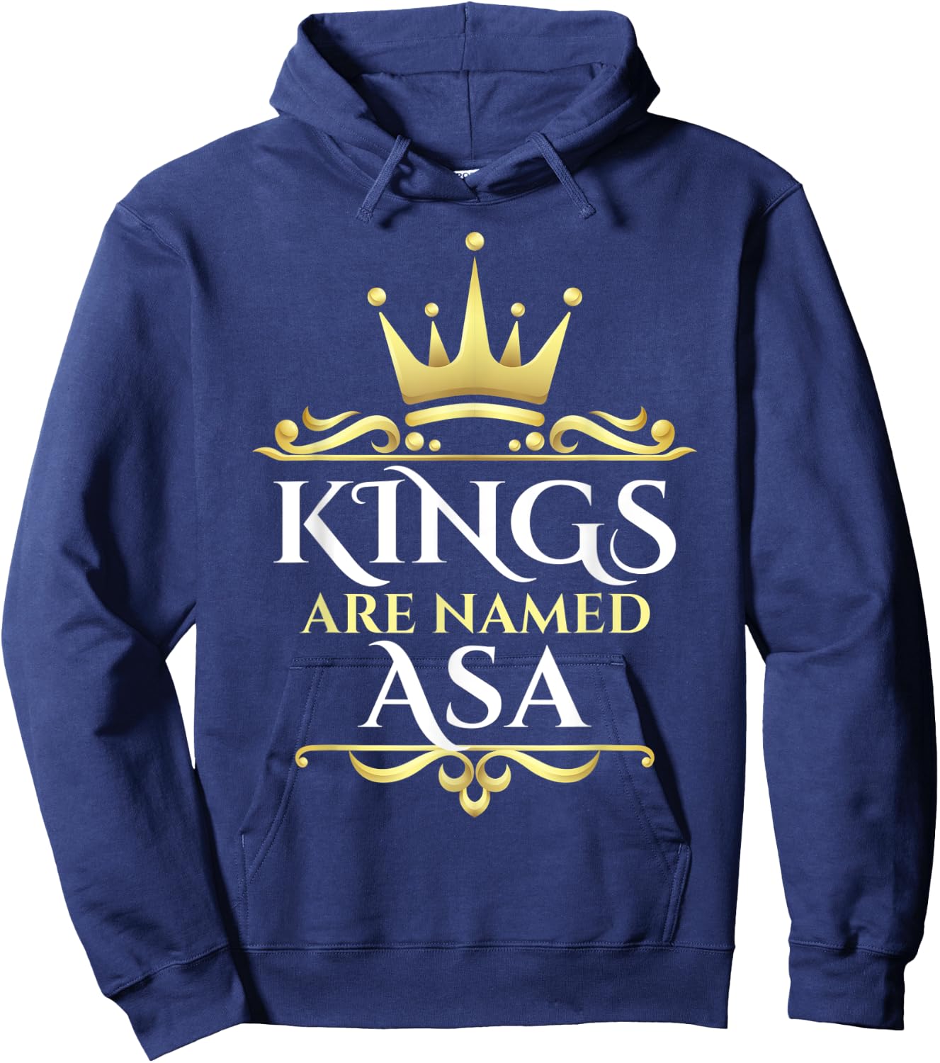 Kings Are Named Asa Hoodie - Hoodie | Navy