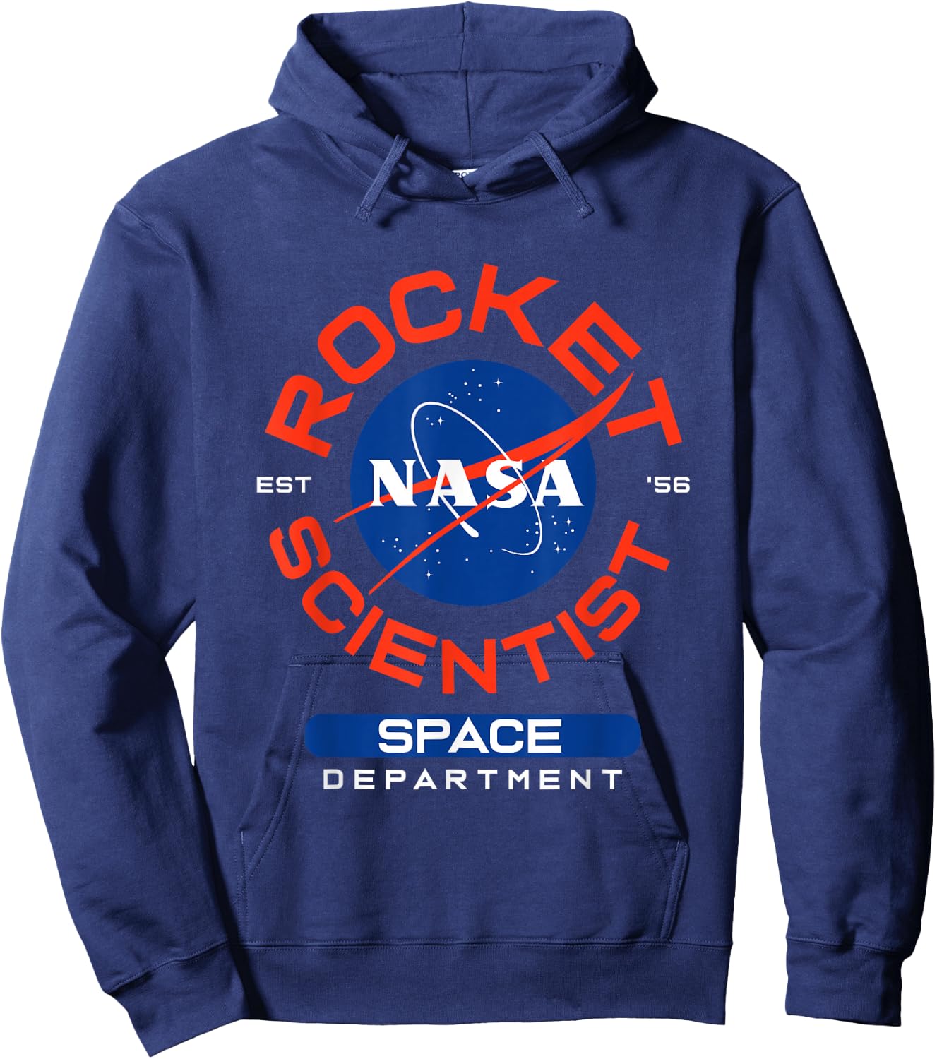 NASA Space Department Rocket Scientist Hoodie - Hoodie | Navy