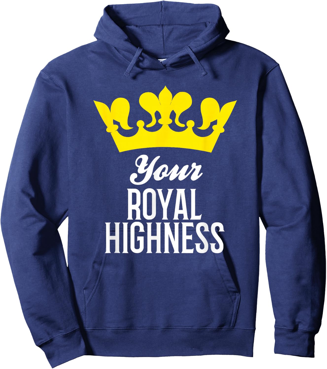Your Royal Highness Princess Crown Hoodie - Hoodie | Navy