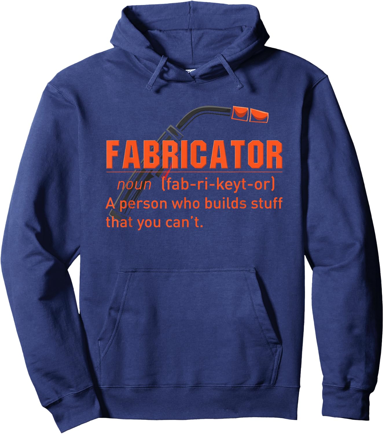Fabricator Welder Definition Hoodie - Hoodie | Navy