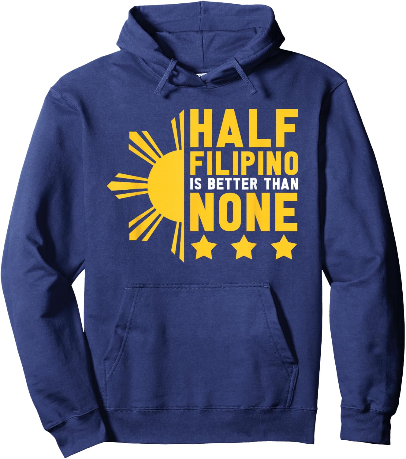 Filipino Filipina Pinoy Pinay Funny Philippines Hoodie - Hoodie | Navy