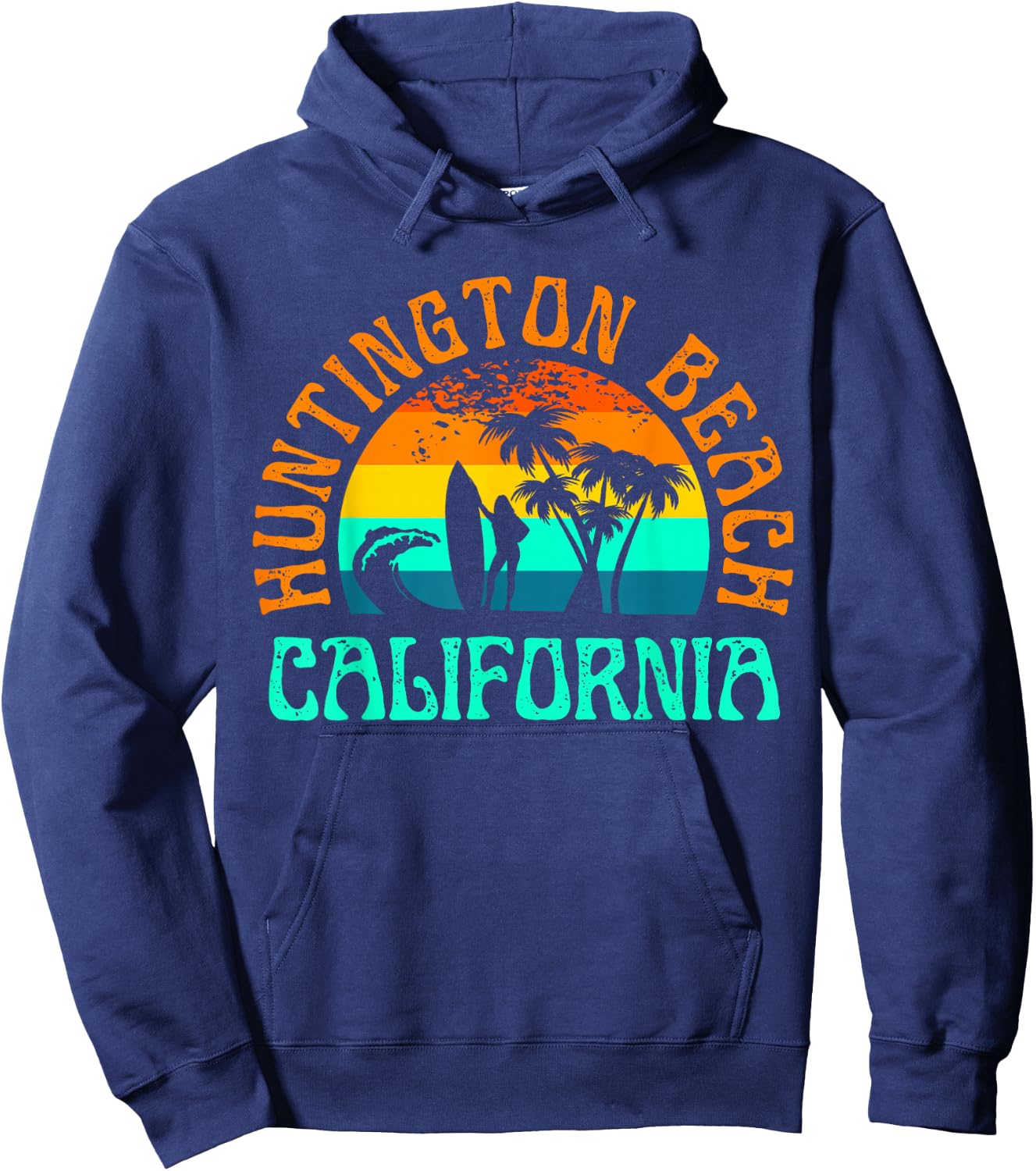Huntington Beach Hoodie - Hoodie | Navy